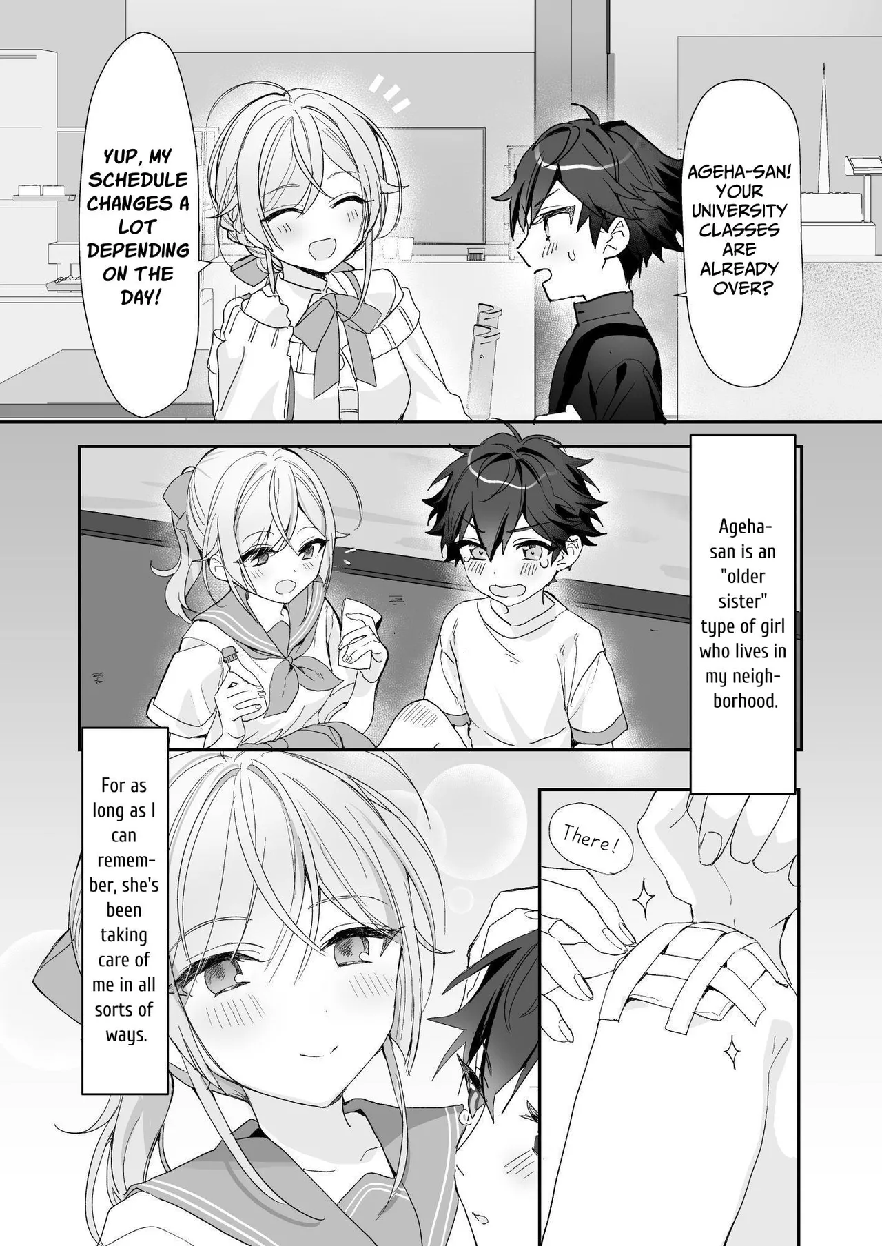 [Sokuochi Shoujo (Kagamino Mochiko)]Josou Shounen to Ama Seme Onee-san | Crossdressing Guy and Sweetly Aggressive Woman[English] [Mahou Shoujon't] [Digital] Page 3