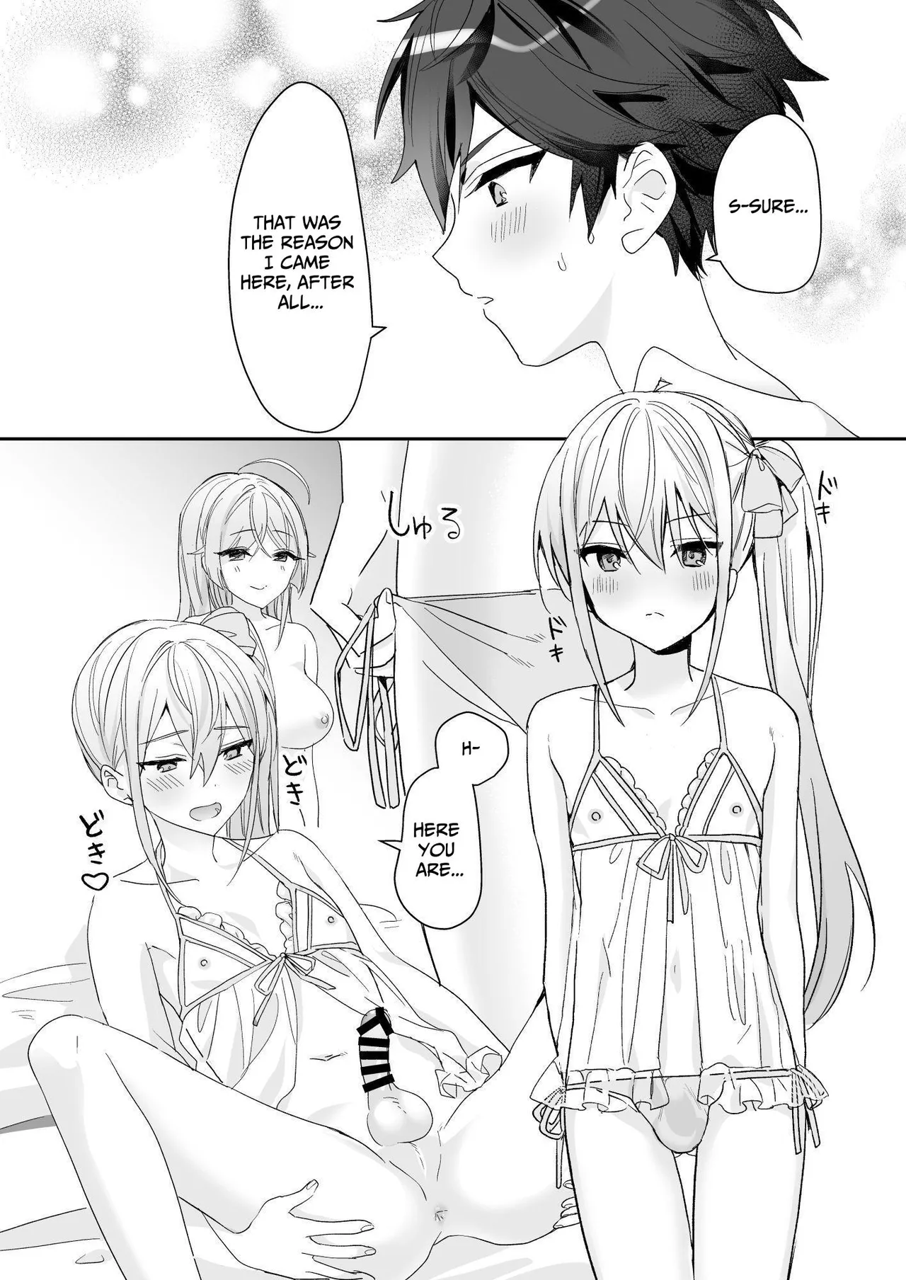[Sokuochi Shoujo (Kagamino Mochiko)]Josou Shounen to Ama Seme Onee-san | Crossdressing Guy and Sweetly Aggressive Woman[English] [Mahou Shoujon't] [Digital] Page 33