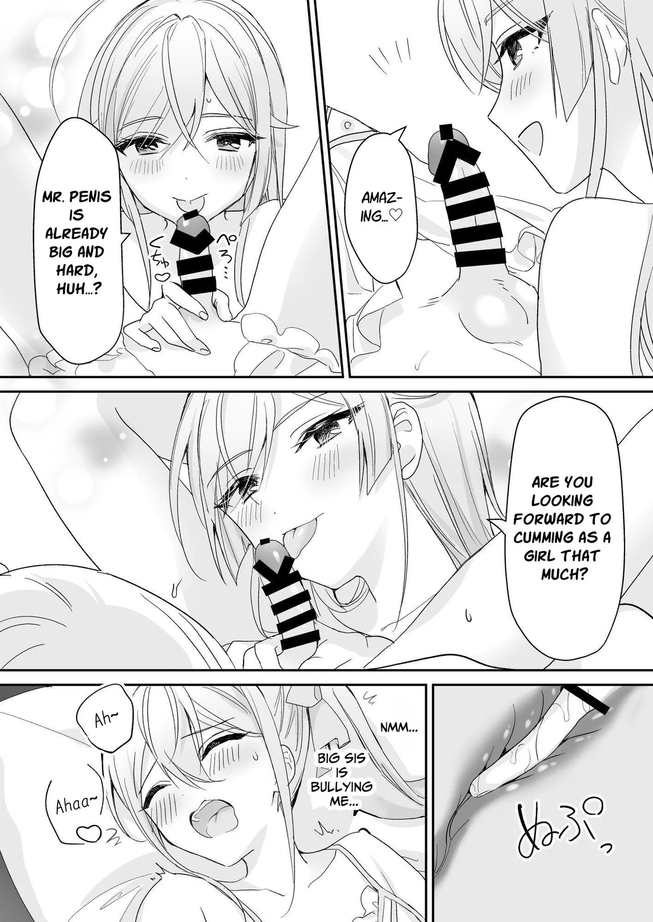 [Sokuochi Shoujo (Kagamino Mochiko)]Josou Shounen to Ama Seme Onee-san | Crossdressing Guy and Sweetly Aggressive Woman[English] [Mahou Shoujon't] [Digital] Page 35