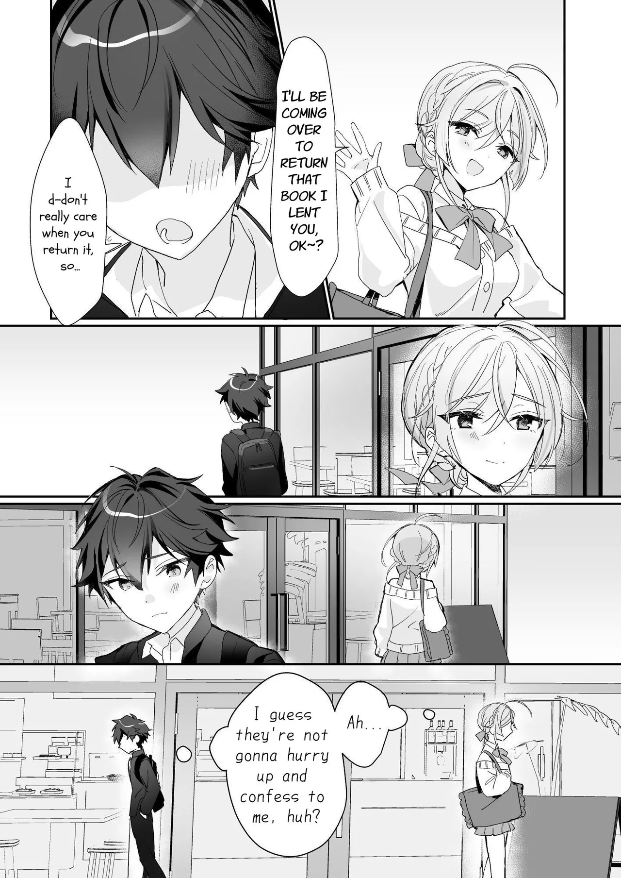 [Sokuochi Shoujo (Kagamino Mochiko)]Josou Shounen to Ama Seme Onee-san | Crossdressing Guy and Sweetly Aggressive Woman[English] [Mahou Shoujon't] [Digital] Page 4