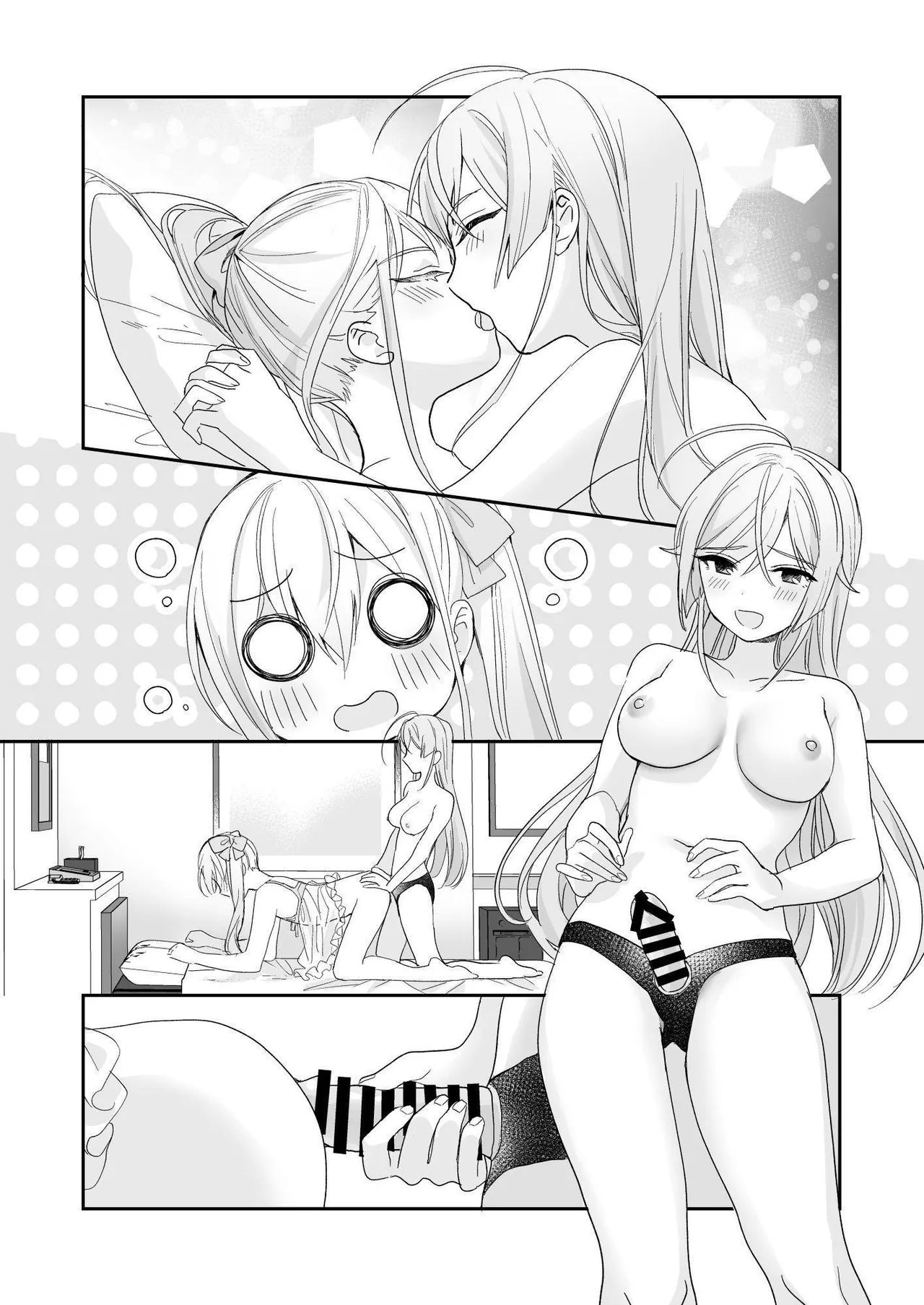 [Sokuochi Shoujo (Kagamino Mochiko)]Josou Shounen to Ama Seme Onee-san | Crossdressing Guy and Sweetly Aggressive Woman[English] [Mahou Shoujon't] [Digital] Page 41