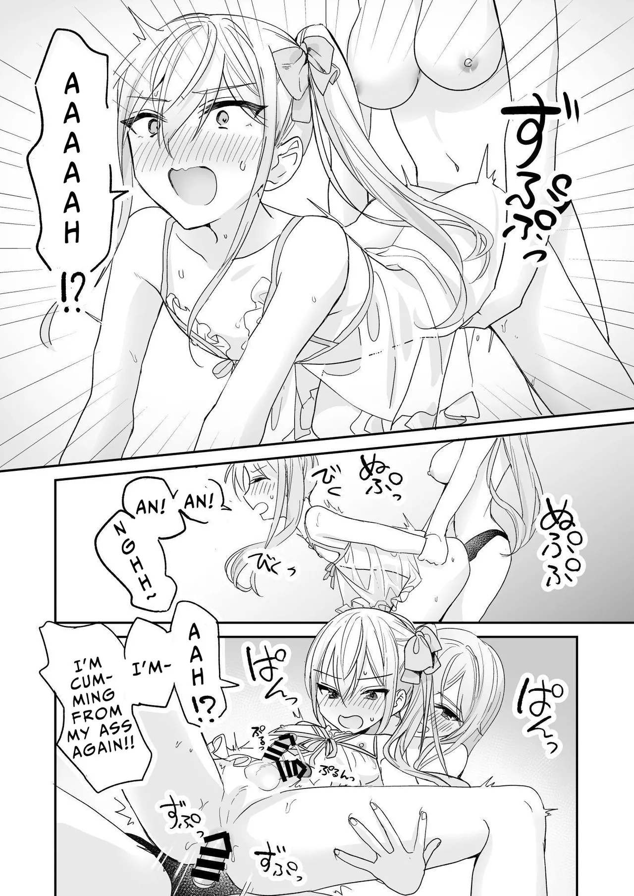 [Sokuochi Shoujo (Kagamino Mochiko)]Josou Shounen to Ama Seme Onee-san | Crossdressing Guy and Sweetly Aggressive Woman[English] [Mahou Shoujon't] [Digital] Page 42