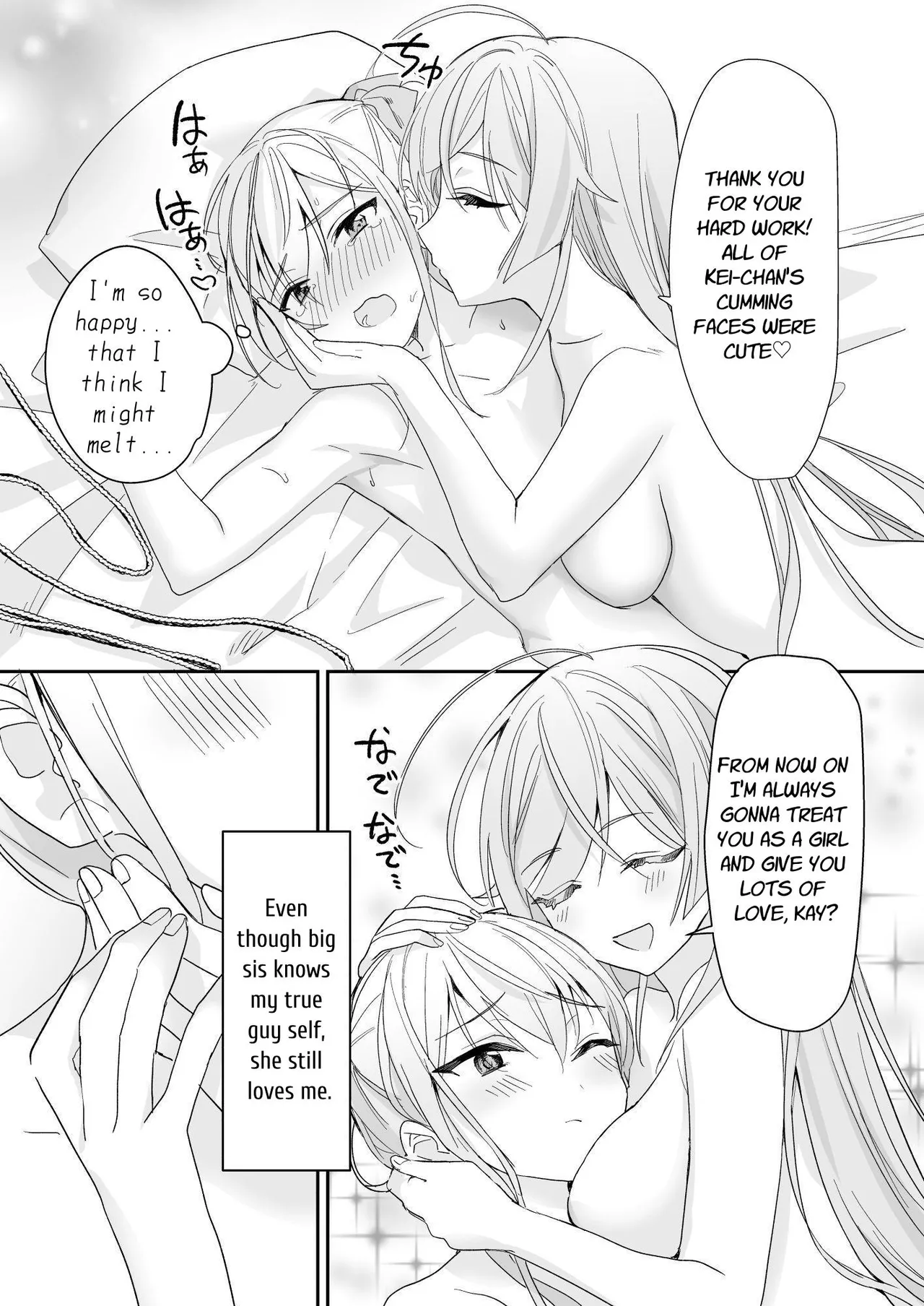 [Sokuochi Shoujo (Kagamino Mochiko)]Josou Shounen to Ama Seme Onee-san | Crossdressing Guy and Sweetly Aggressive Woman[English] [Mahou Shoujon't] [Digital] Page 50