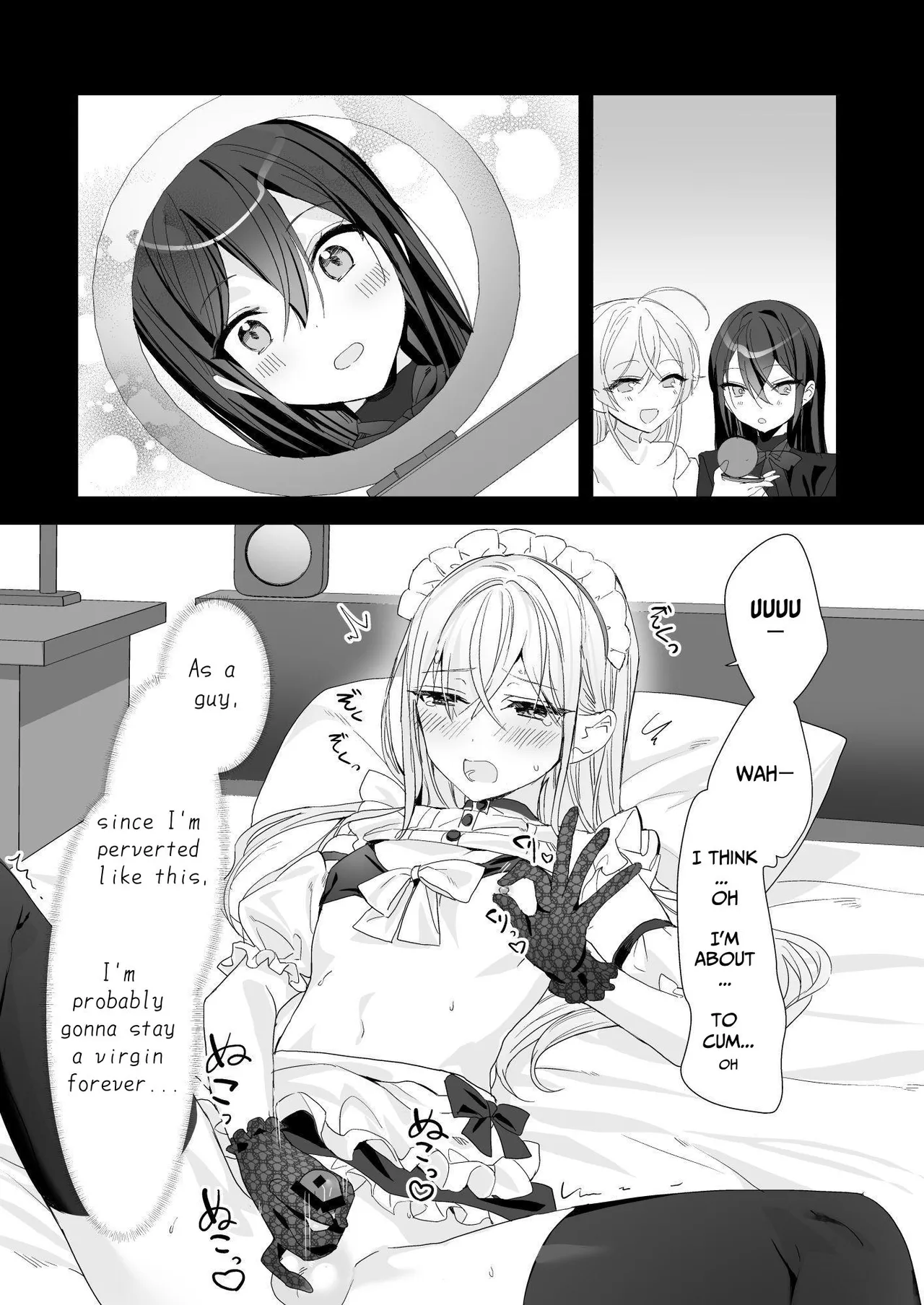 [Sokuochi Shoujo (Kagamino Mochiko)]Josou Shounen to Ama Seme Onee-san | Crossdressing Guy and Sweetly Aggressive Woman[English] [Mahou Shoujon't] [Digital] Page 7