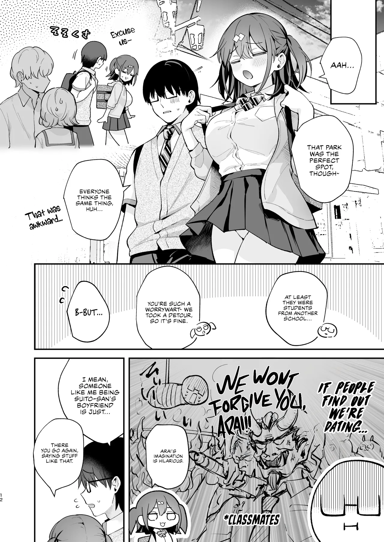 [Calm White (Mashiro Shirako)]Ero Shousetsu Mitai na Seishun H o YouCha Kanojo no Suito-san to - Better than fiction 2[English] [Rirare Translation] [Digital] Page 13