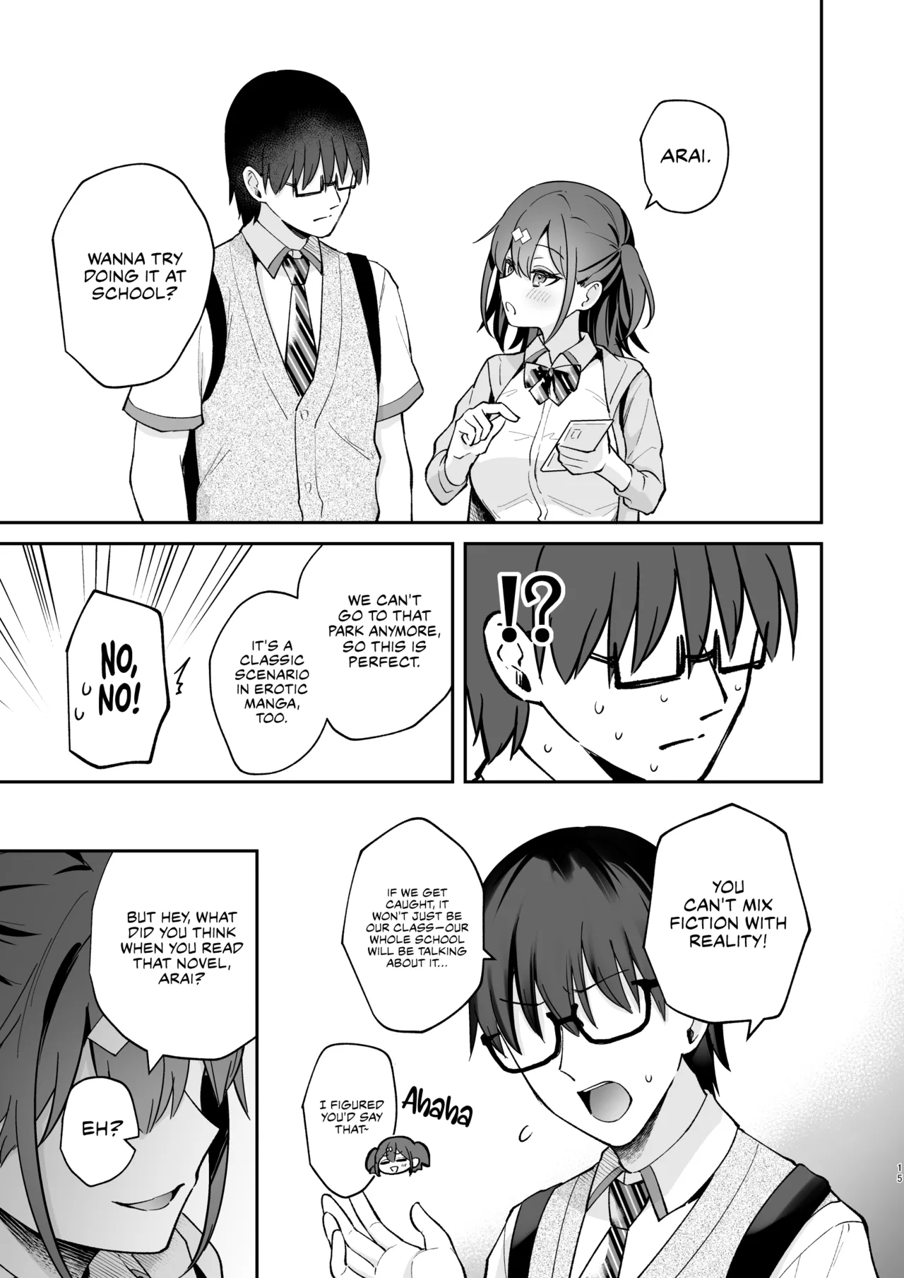 [Calm White (Mashiro Shirako)]Ero Shousetsu Mitai na Seishun H o YouCha Kanojo no Suito-san to - Better than fiction 2[English] [Rirare Translation] [Digital] Page 16