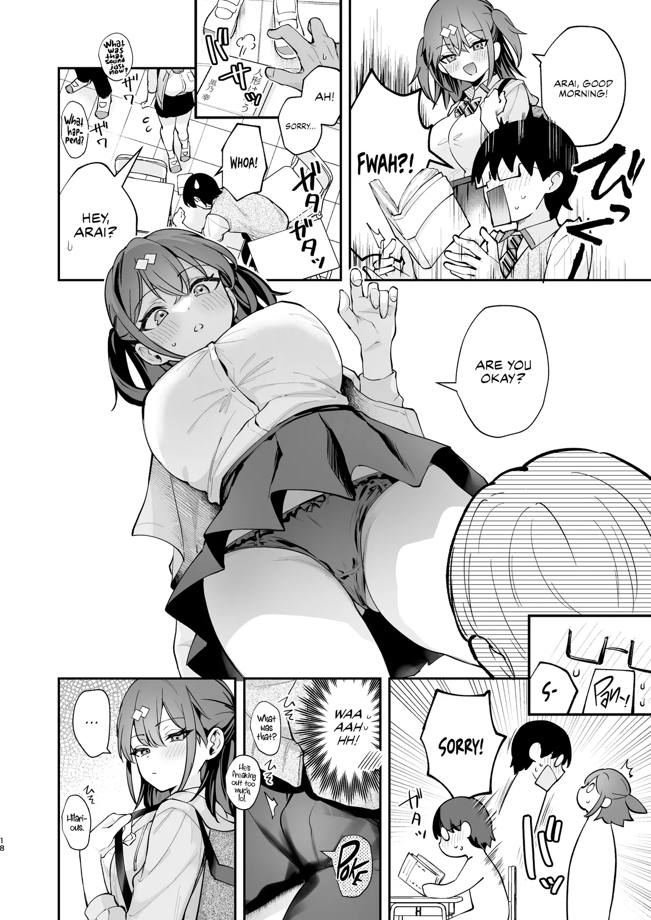 [Calm White (Mashiro Shirako)]Ero Shousetsu Mitai na Seishun H o YouCha Kanojo no Suito-san to - Better than fiction 2[English] [Rirare Translation] [Digital] Page 19