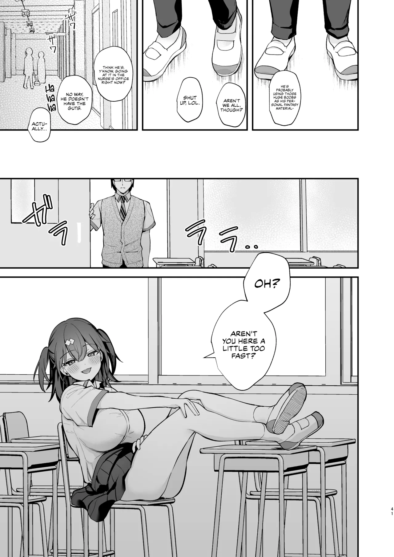 [Calm White (Mashiro Shirako)]Ero Shousetsu Mitai na Seishun H o YouCha Kanojo no Suito-san to - Better than fiction 2[English] [Rirare Translation] [Digital] Page 42