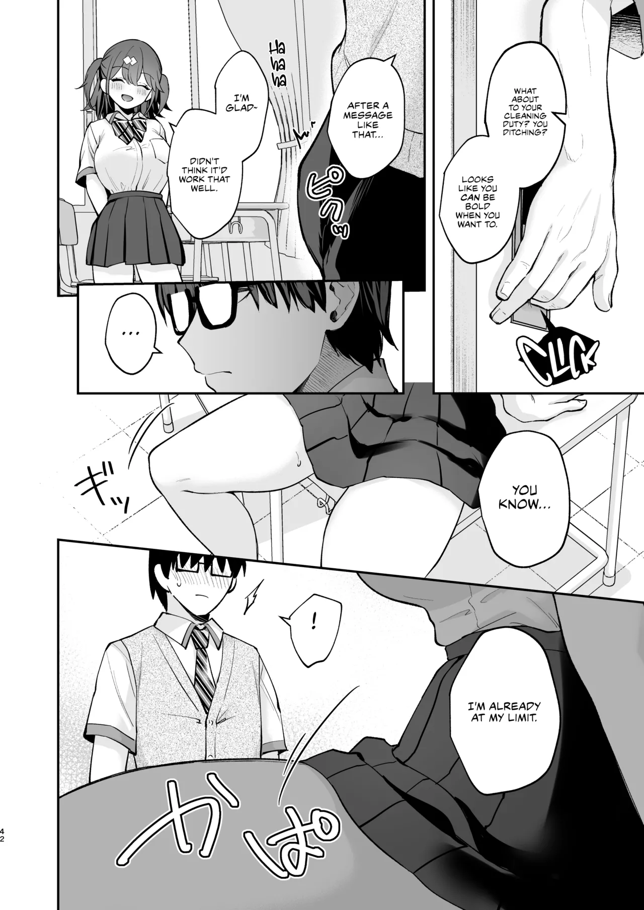 [Calm White (Mashiro Shirako)]Ero Shousetsu Mitai na Seishun H o YouCha Kanojo no Suito-san to - Better than fiction 2[English] [Rirare Translation] [Digital] Page 43