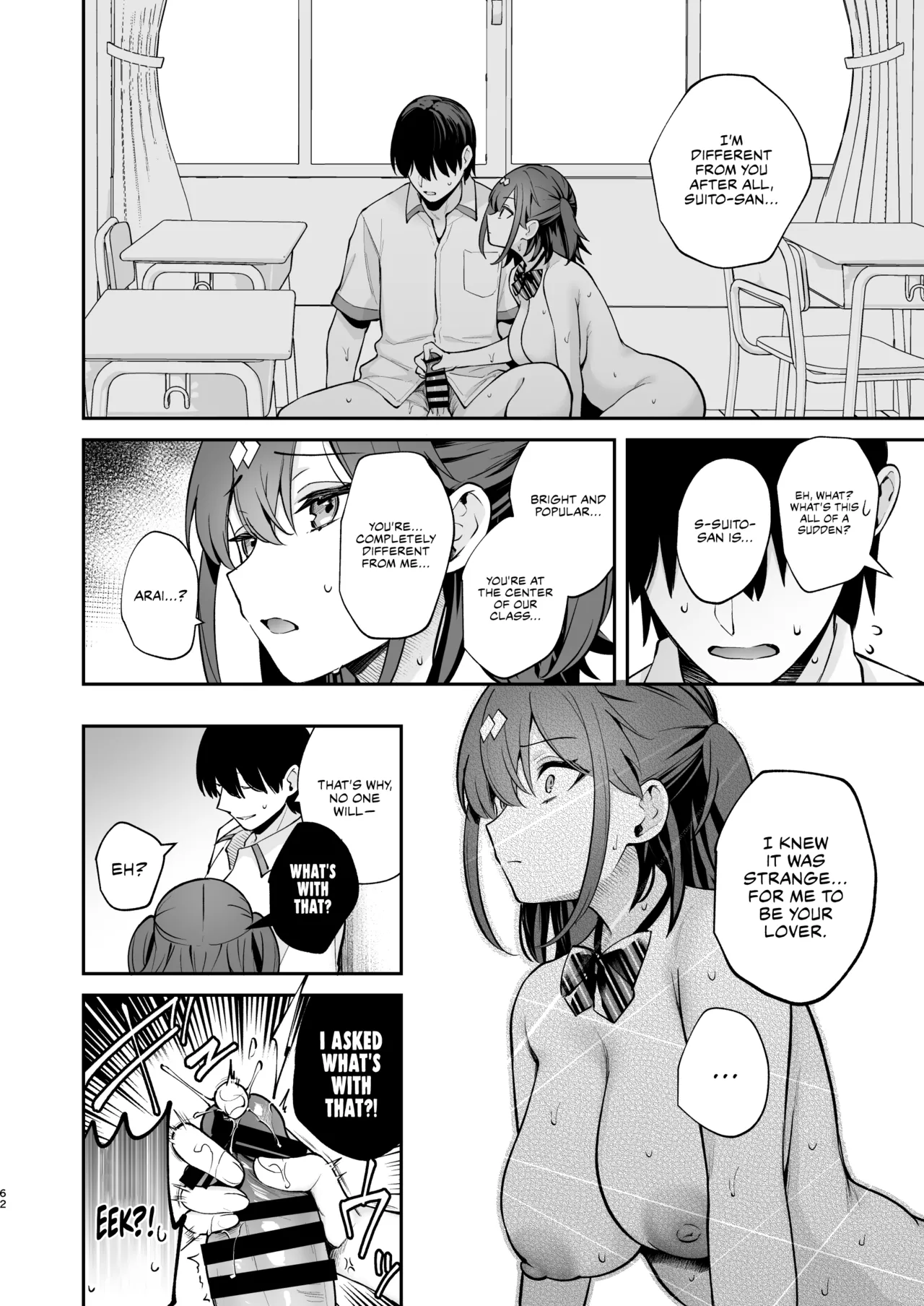 [Calm White (Mashiro Shirako)]Ero Shousetsu Mitai na Seishun H o YouCha Kanojo no Suito-san to - Better than fiction 2[English] [Rirare Translation] [Digital] Page 63