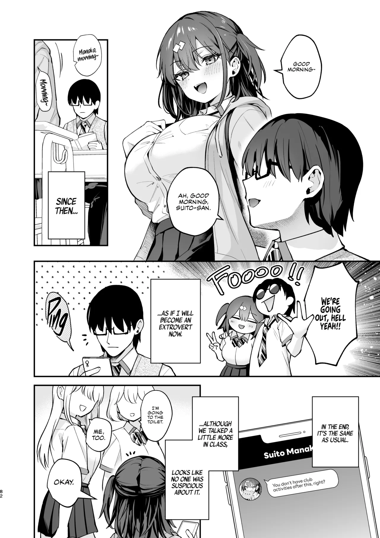 [Calm White (Mashiro Shirako)]Ero Shousetsu Mitai na Seishun H o YouCha Kanojo no Suito-san to - Better than fiction 2[English] [Rirare Translation] [Digital] Page 83