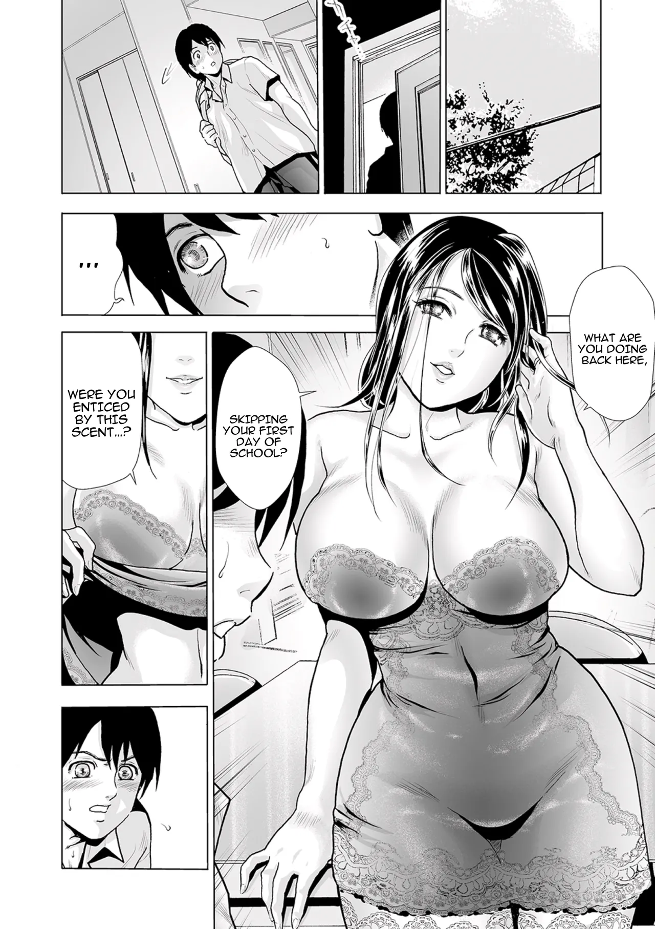 [Fujita Jun]Mother's Mask ~Daughter's Boyfriend NTR~ Scene 2[DXDScans] Page 17