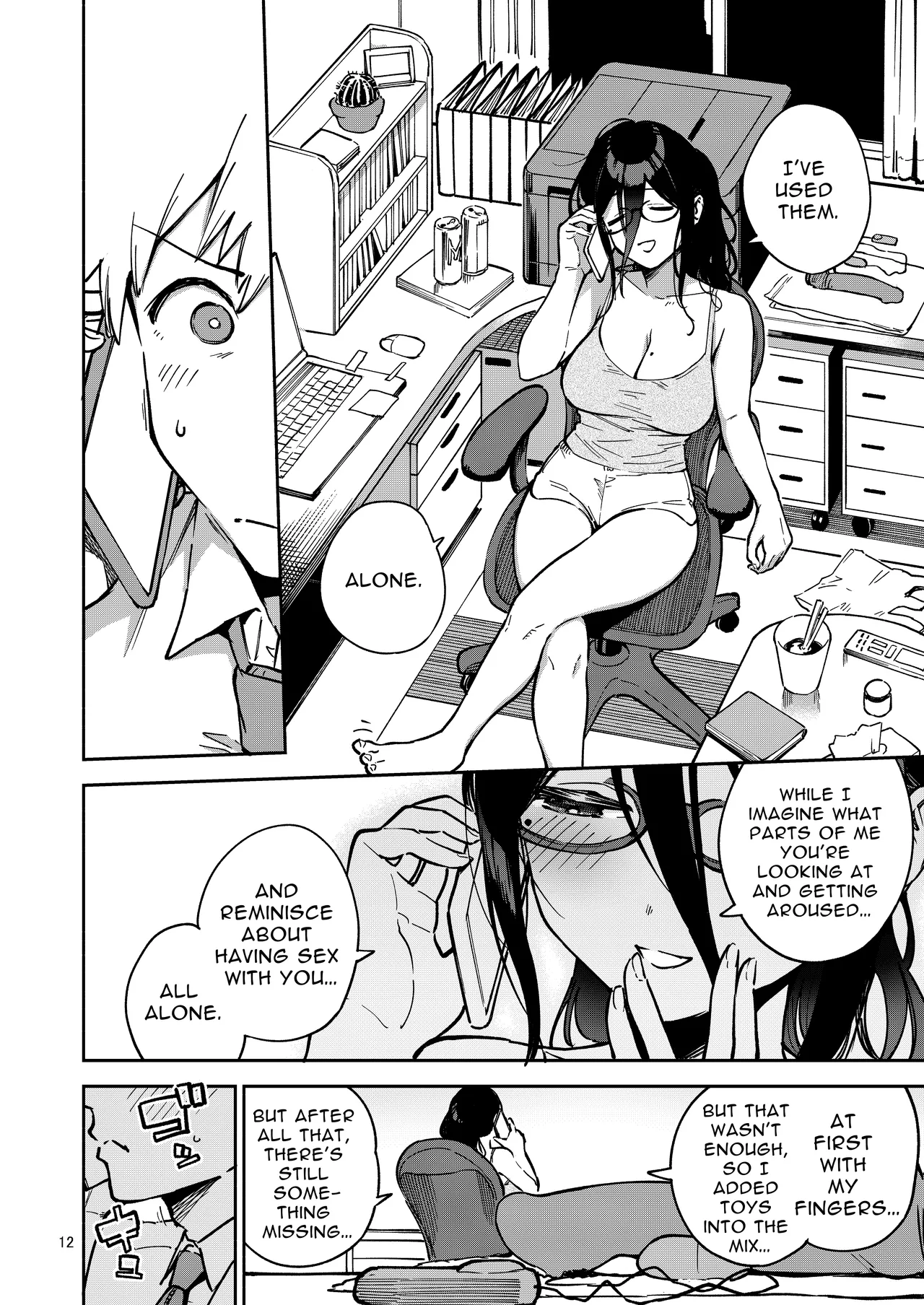 [Haraheridou (Herio)]Tonari no Ayane-san Itazura Jidori to Oshioki Ecchi Hen | My Neighbor Ayane ~Teasing Selfies and Smutty Punishment~[English] [Selcouth] [Digital] Page 12