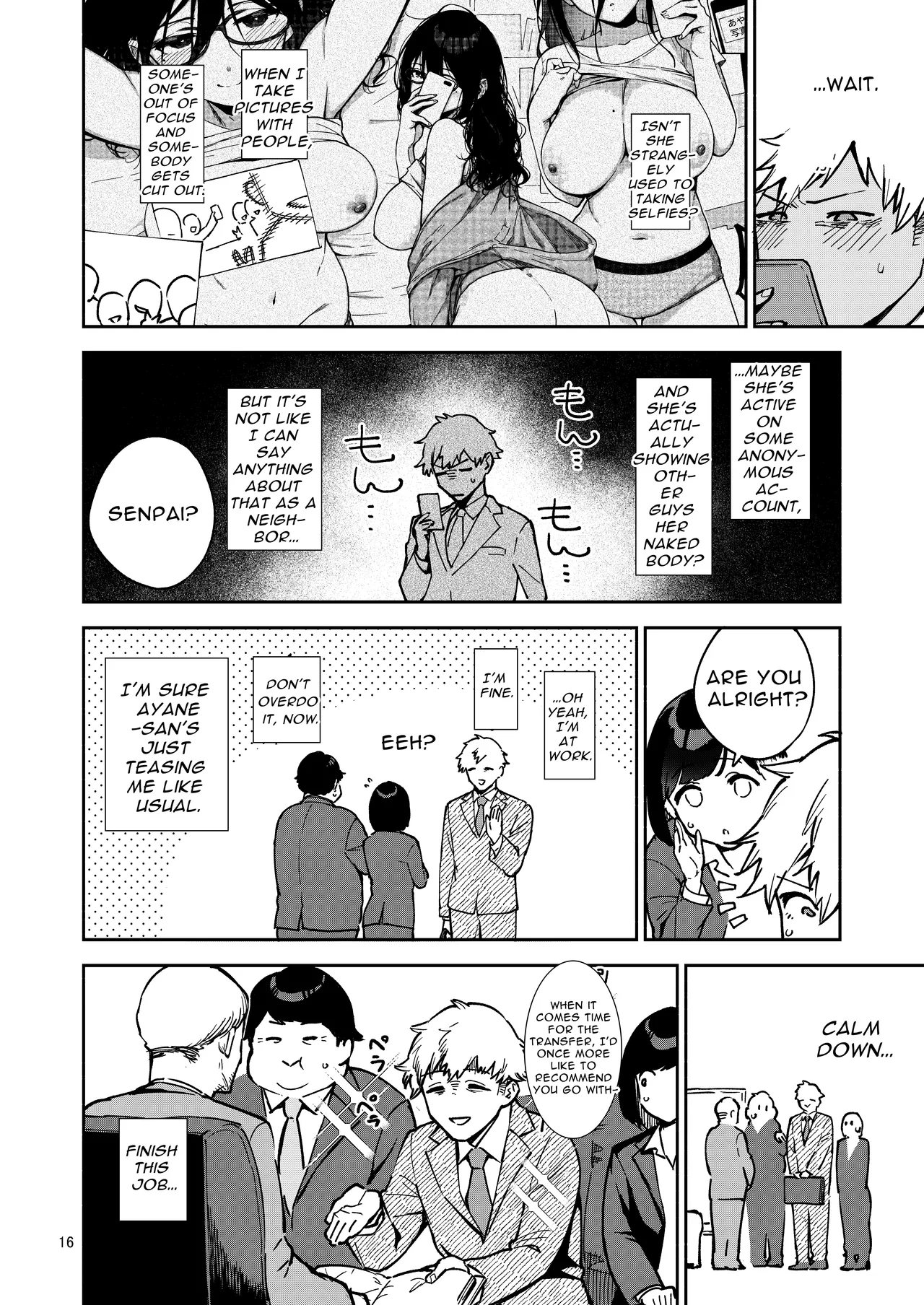 [Haraheridou (Herio)]Tonari no Ayane-san Itazura Jidori to Oshioki Ecchi Hen | My Neighbor Ayane ~Teasing Selfies and Smutty Punishment~[English] [Selcouth] [Digital] Page 16