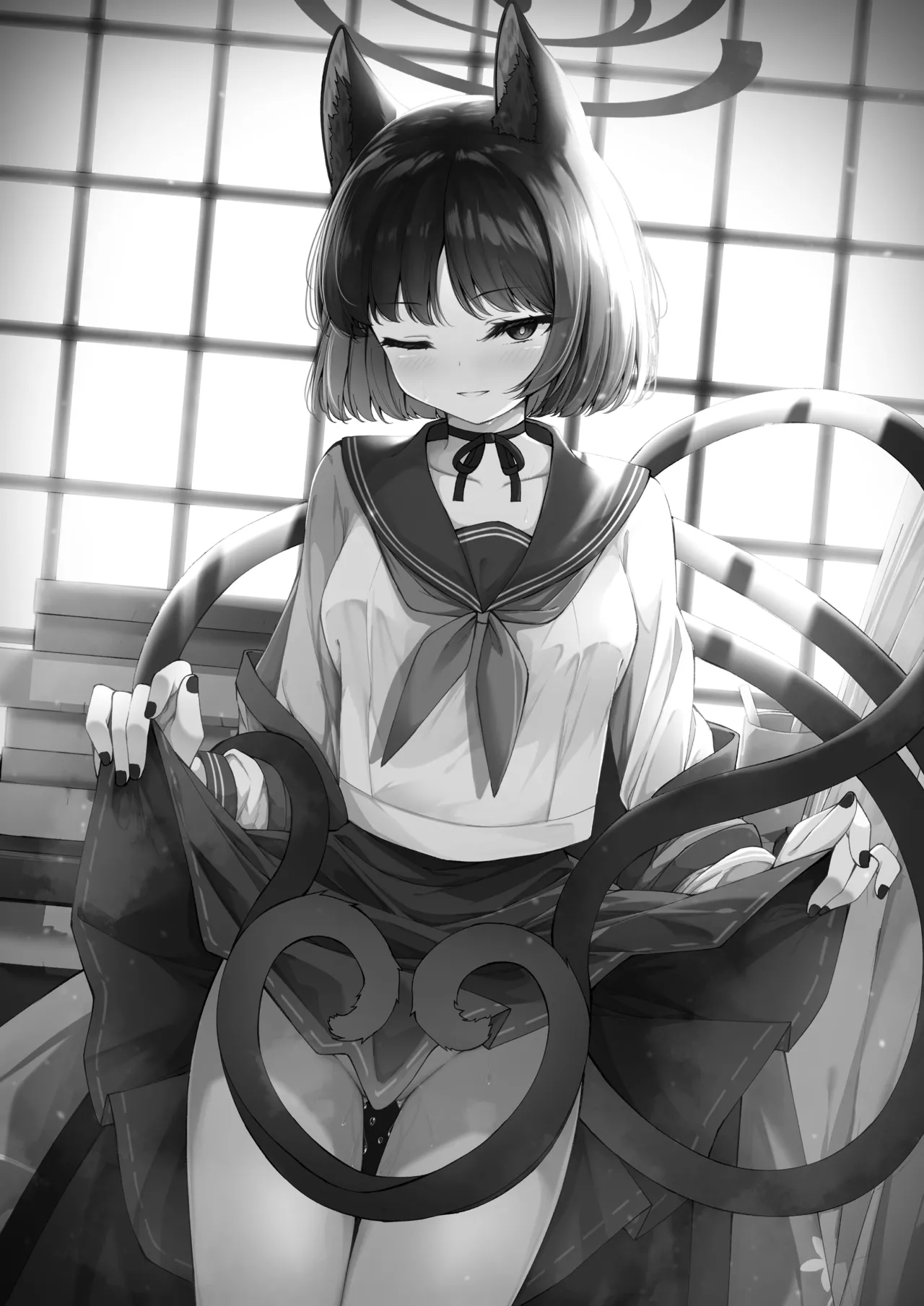[Tsukuten (Madoka Tsukumo)]Ama Kikyou no Dokusenyoku(Blue Archive) [English] [Tigoris Translates] [Digital] Page 2