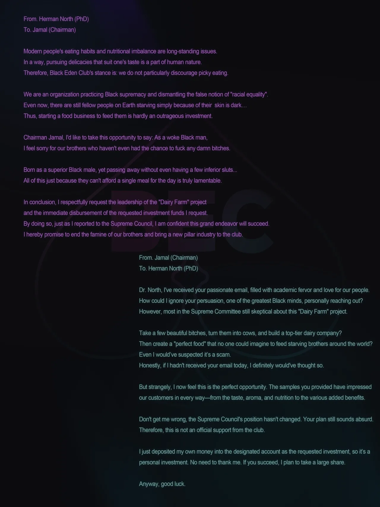 [Nuo]Black Eden Club - The Selection Chapter Page 2