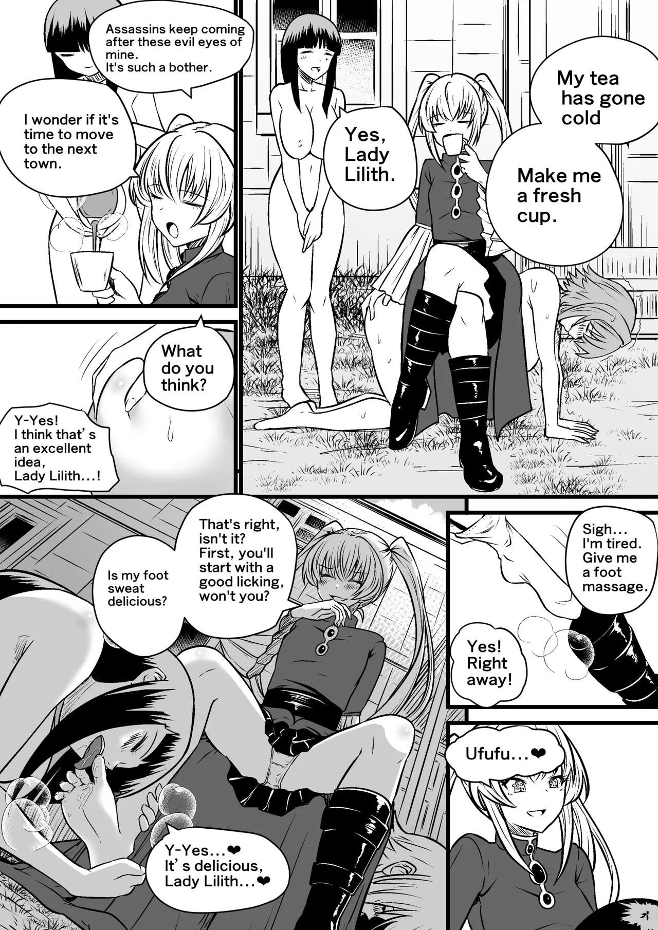 [Dining]Jagan no Majo | Evil Eye Witch Lilith[English] Page 3