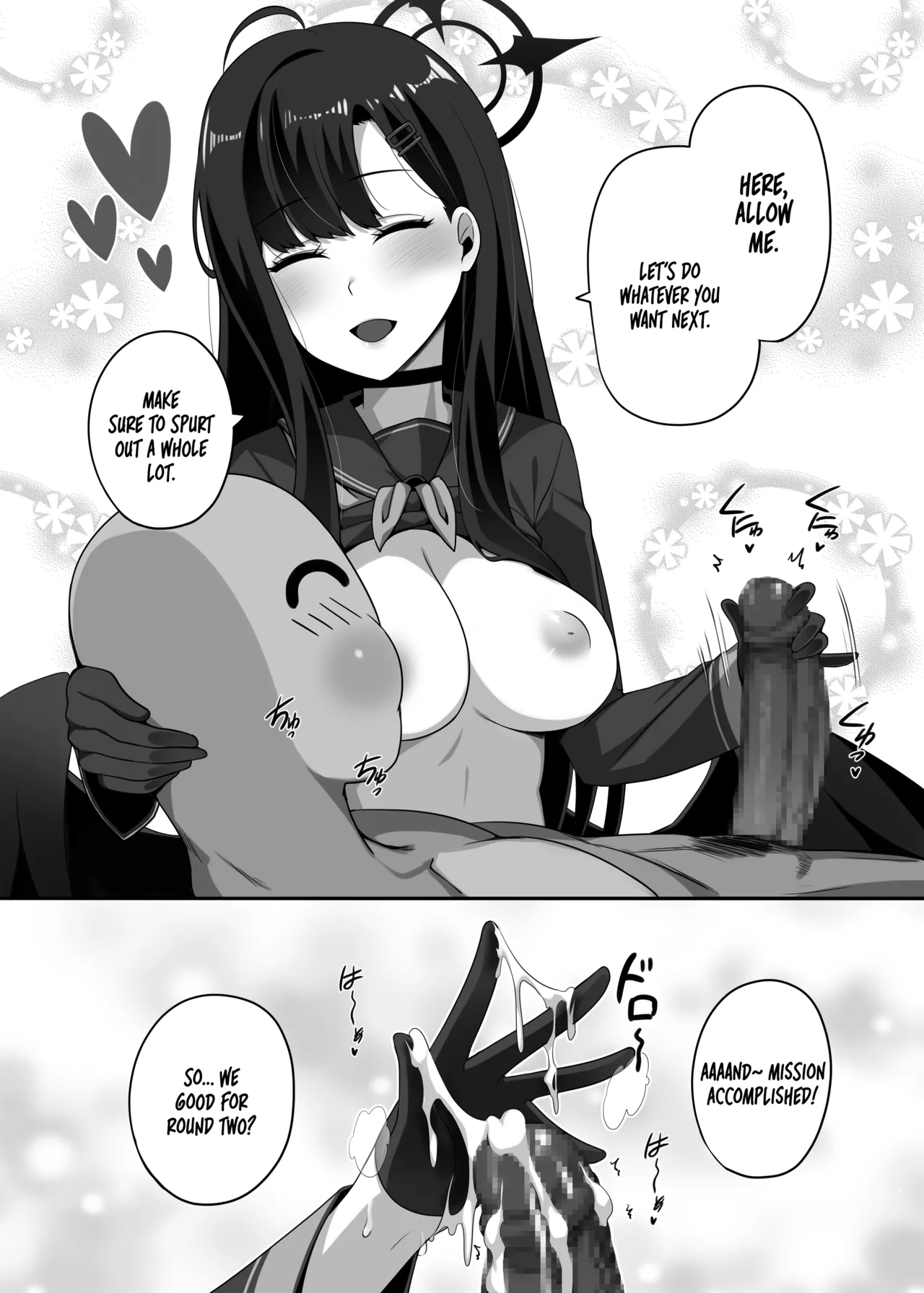 [Anmonkan (Darkmaya)]Shasei wa Seigi | Ejaculation is Justice(Blue Archive) [English] [Tea Party Scans] [Digital] Page 22