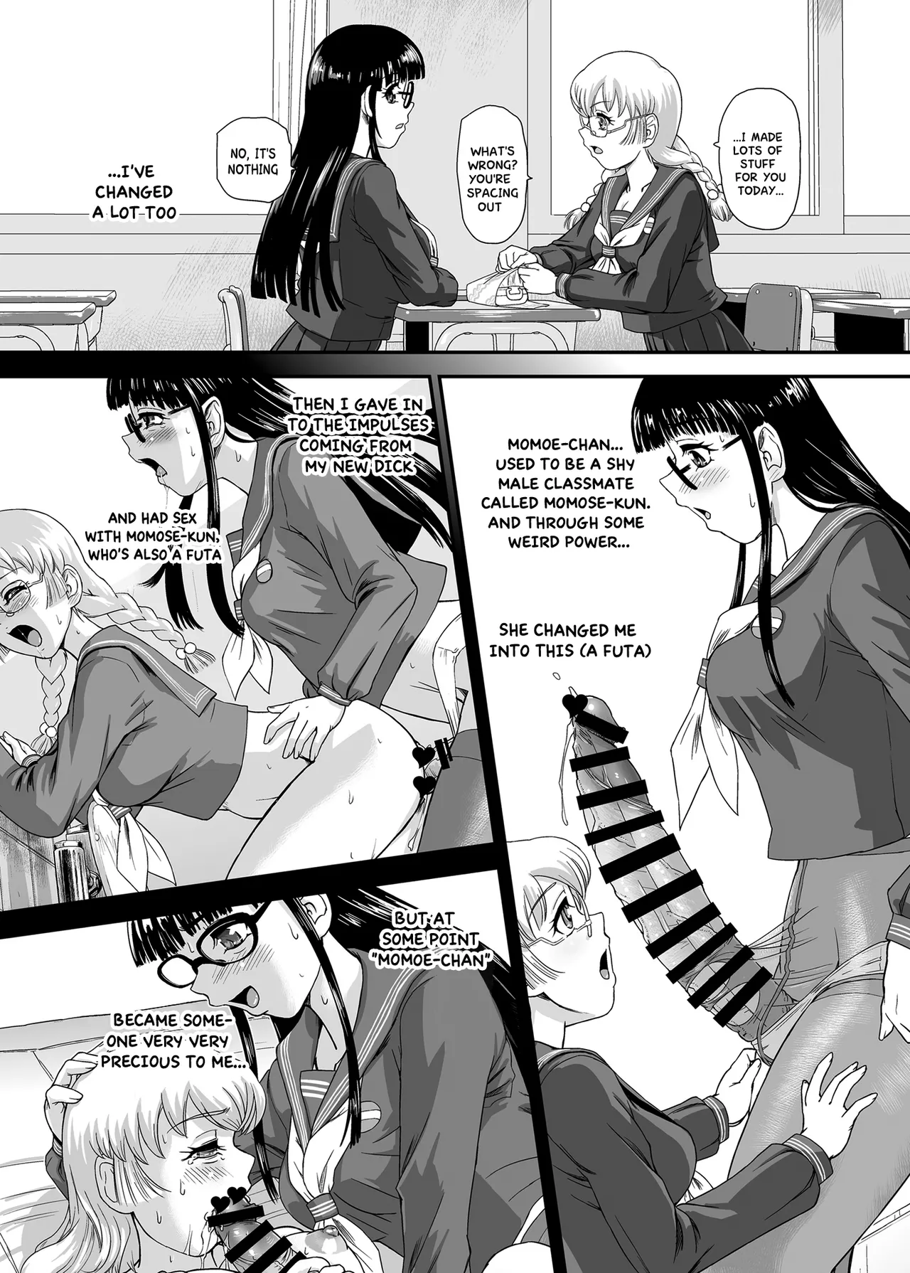 [Behind Moon (Dulce-Q)]Futanari H de Hajimaru Koi, Aru to Omoimasu 4[English] [Hikari no Kaze] [Digital] Page 5