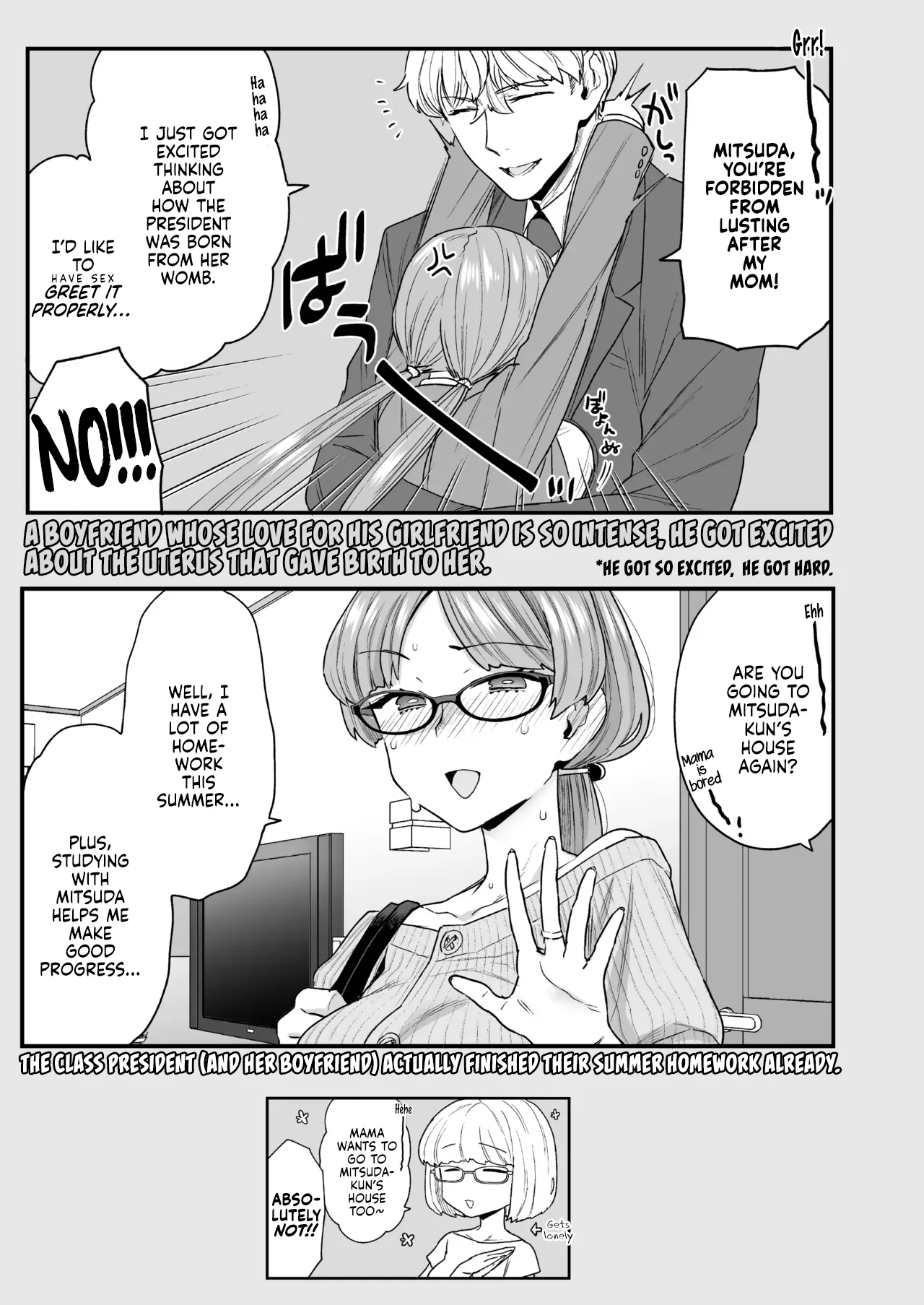 [Sayonara Hornet (Yoshiragi)]Iinchou to Mitsuda-kun Soushuuhen 1 + alpha | The Class President and Mitsuda-kun Compilation 1 + alpha[English] [rez_a] Page 127