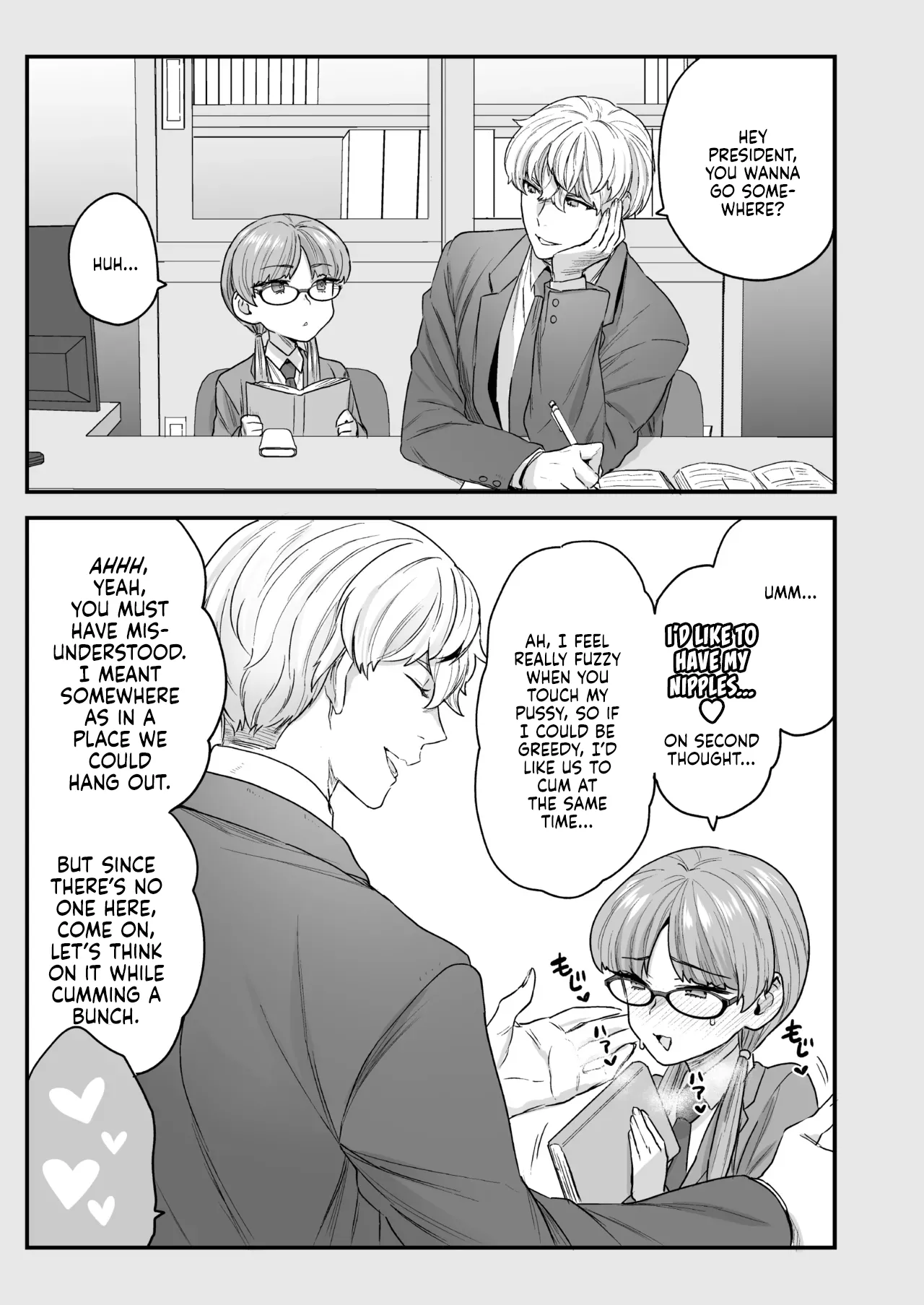 [Sayonara Hornet (Yoshiragi)]Iinchou to Mitsuda-kun Soushuuhen 1 + alpha | The Class President and Mitsuda-kun Compilation 1 + alpha[English] [rez_a] Page 137
