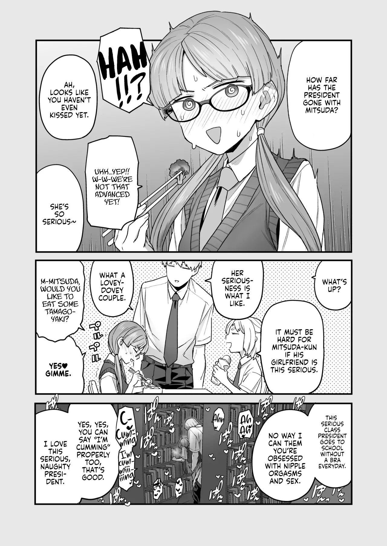 [Sayonara Hornet (Yoshiragi)]Iinchou to Mitsuda-kun Soushuuhen 1 + alpha | The Class President and Mitsuda-kun Compilation 1 + alpha[English] [rez_a] Page 19