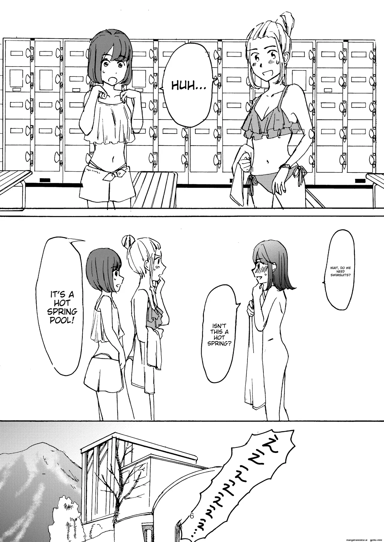 [Tataki Kikiki]Ai no Onsen Pool | Love Hot Spring Pool[English] [Digital] Page 4