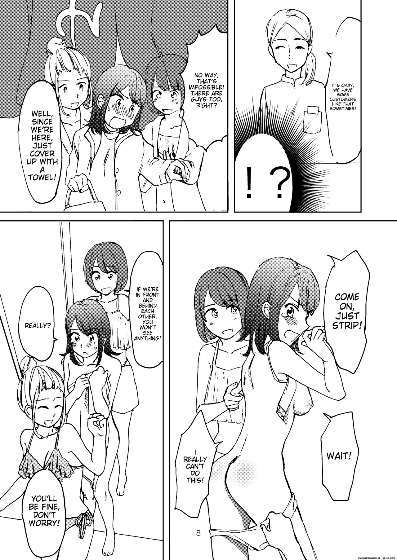 [Tataki Kikiki]Ai no Onsen Pool | Love Hot Spring Pool[English] [Digital] Page 6