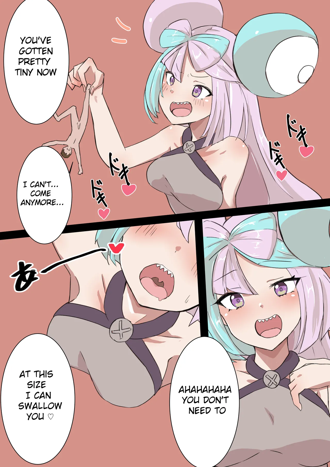 [Clip]A trainer getting made to cum by lono then getting swallowed Page 6