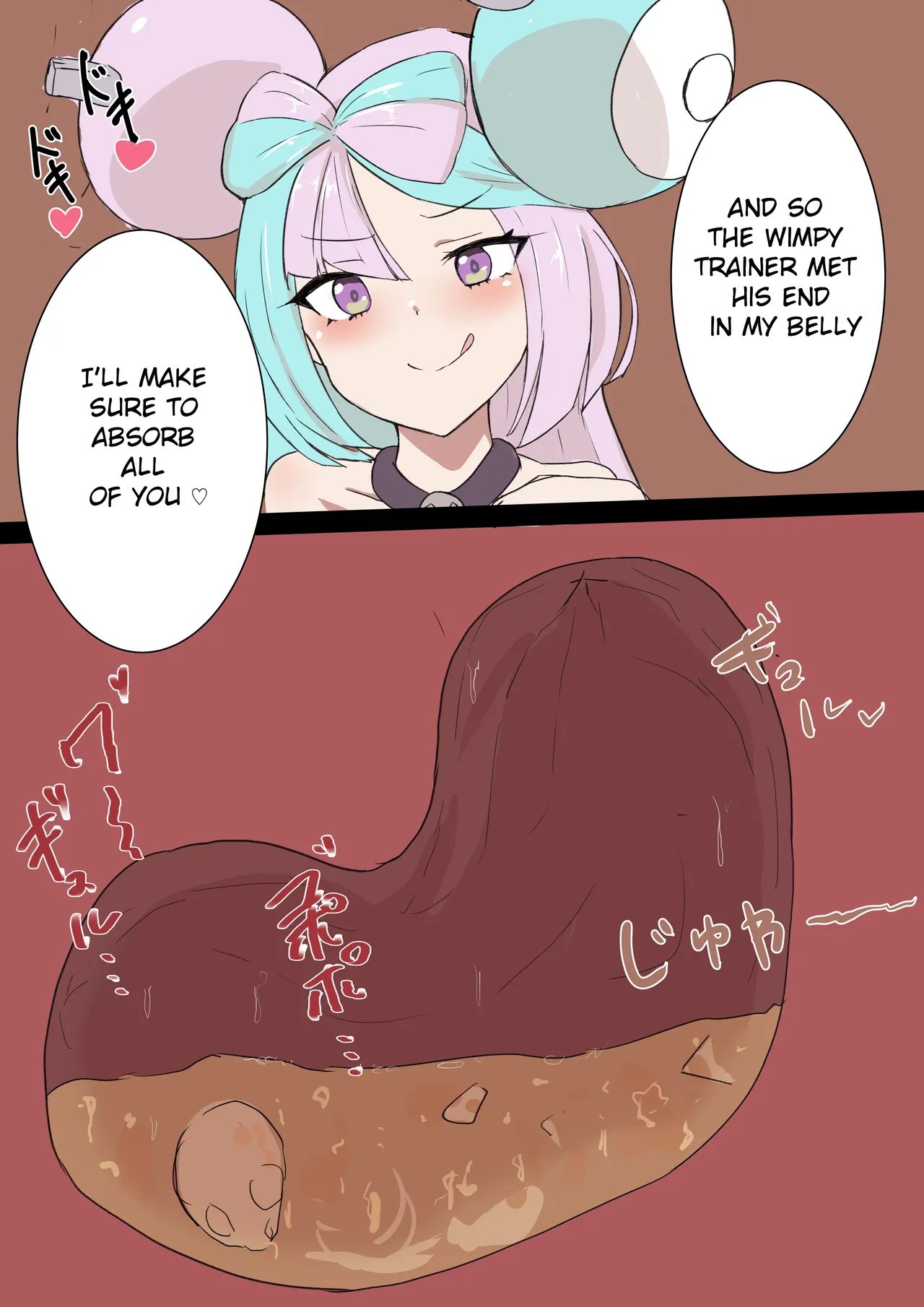 [Clip]A trainer getting made to cum by lono then getting swallowed Page 8