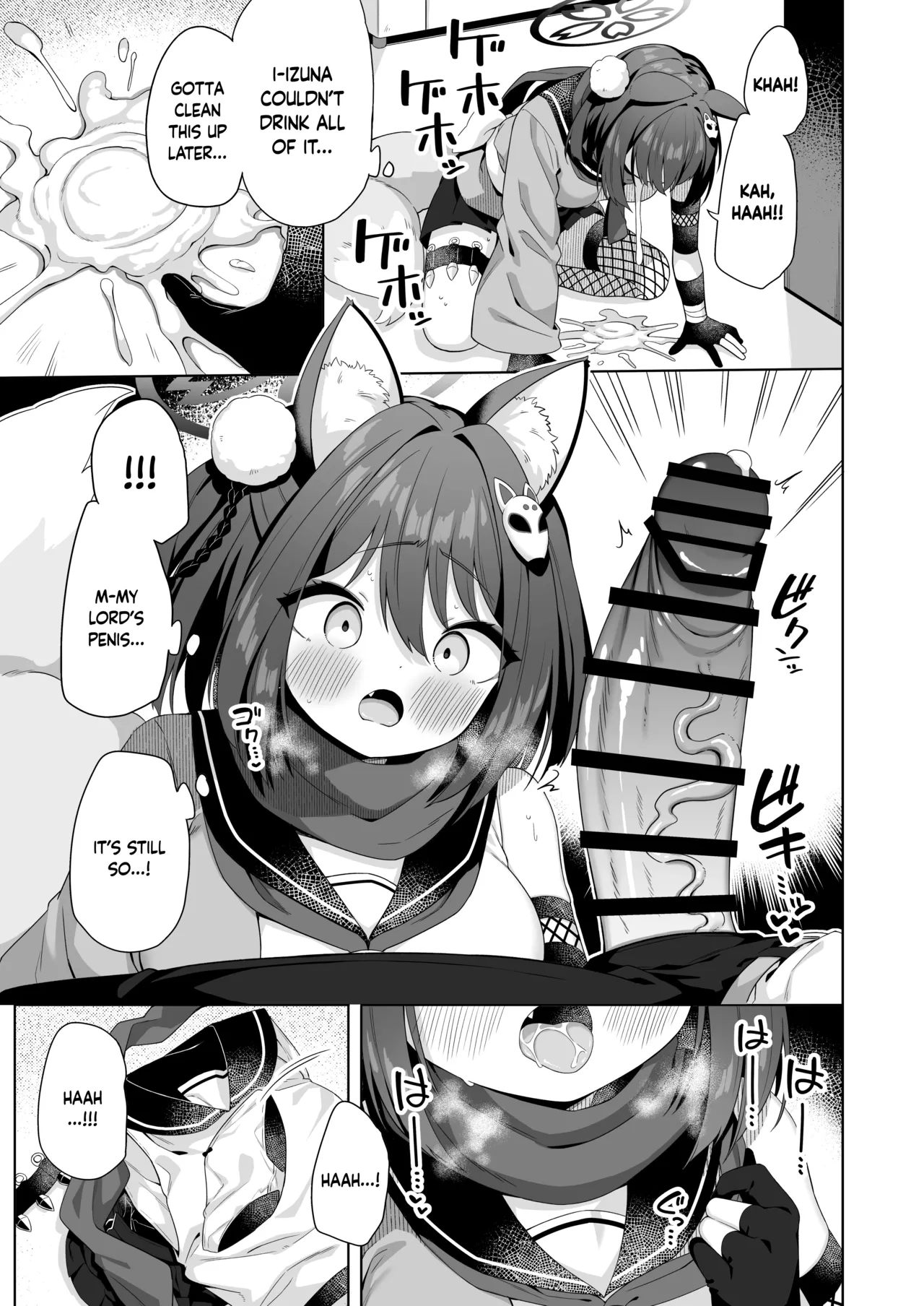 [Mukuton Kyouju to Soratobu Potato. (Muku)]Aruji-dono no Osewa wa Shinobi no Tsutome desu!! | Taking Care of One's Lord is A Ninja's Duty!!(Blue Archive) [English] [Douzo Lad Translations] [Digital] Page 10