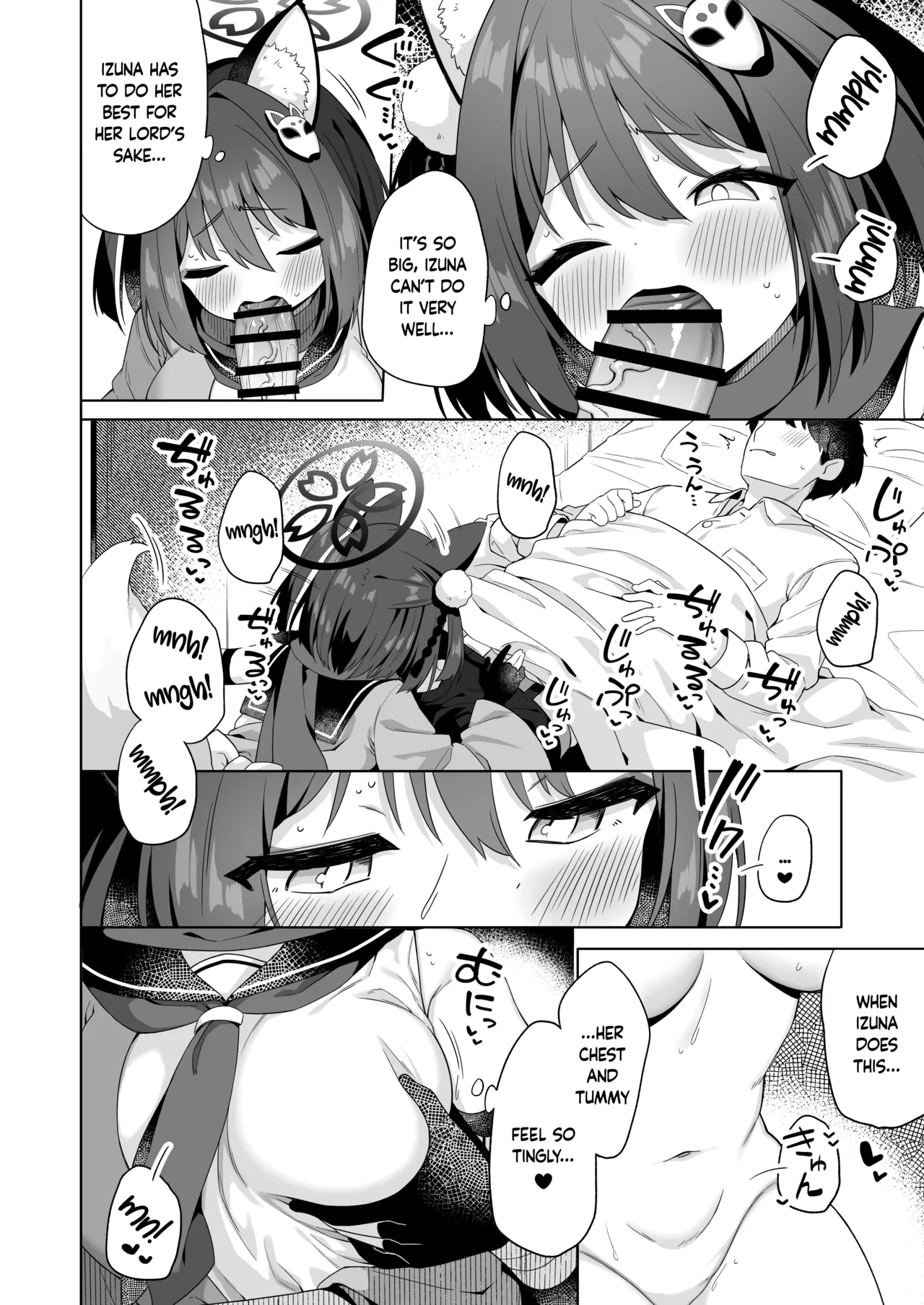[Mukuton Kyouju to Soratobu Potato. (Muku)]Aruji-dono no Osewa wa Shinobi no Tsutome desu!! | Taking Care of One's Lord is A Ninja's Duty!!(Blue Archive) [English] [Douzo Lad Translations] [Digital] Page 7