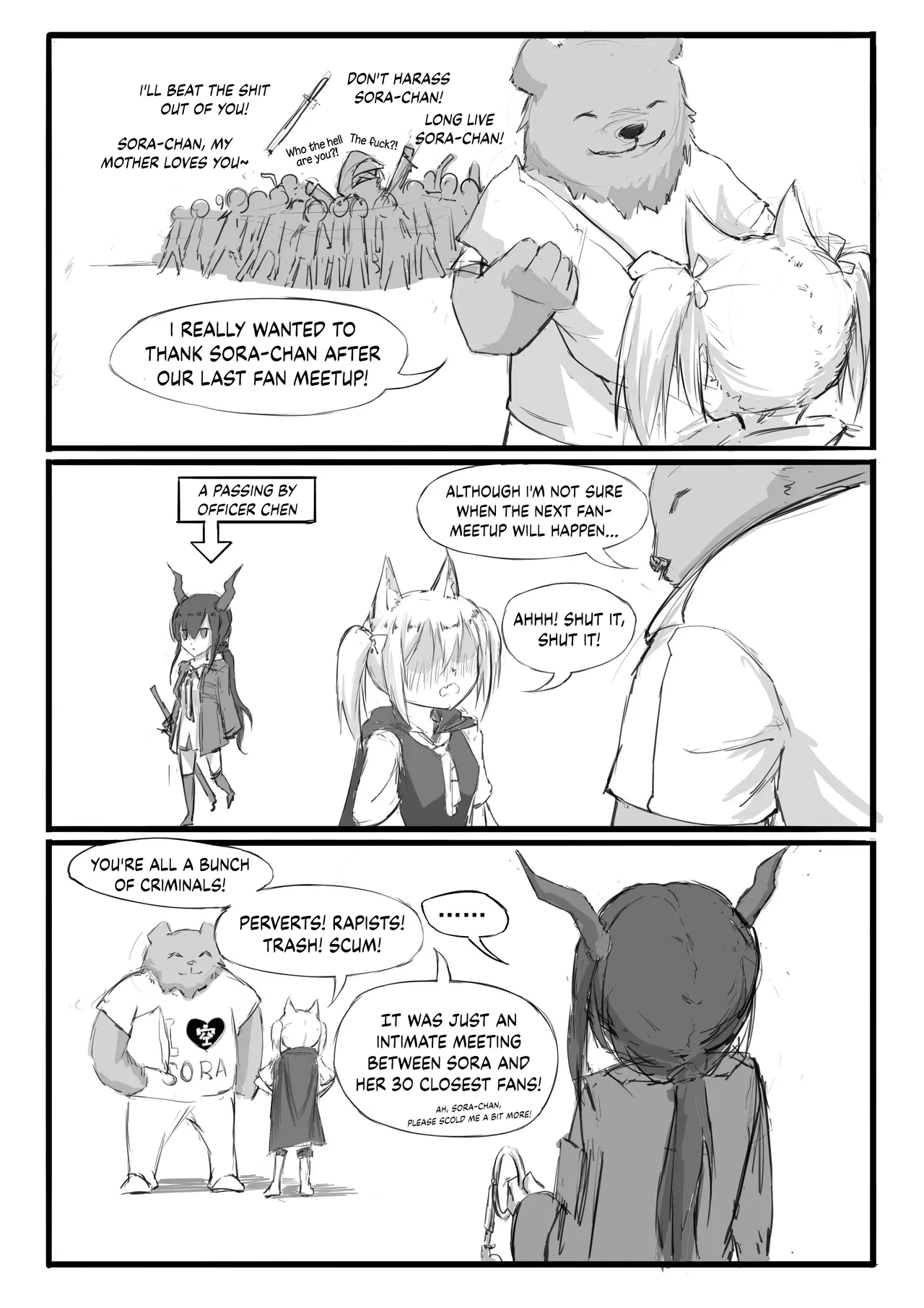 [saluky]Sora's Fan Meeting(Arknights) [English] [DKKMD Translations] Page 16