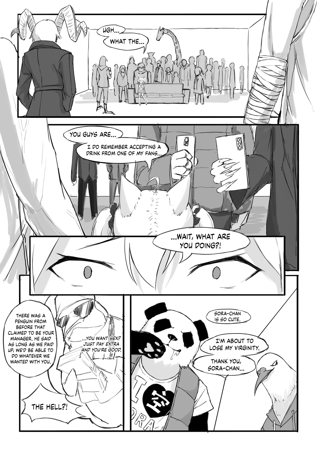 [saluky]Sora's Fan Meeting(Arknights) [English] [DKKMD Translations] Page 3