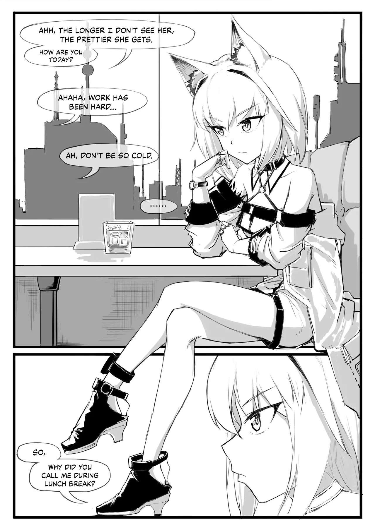 [saluky]The Time Kal’Tsit Got Hypnotized(Arknights) [English] [DKKMD Translations] Page 2