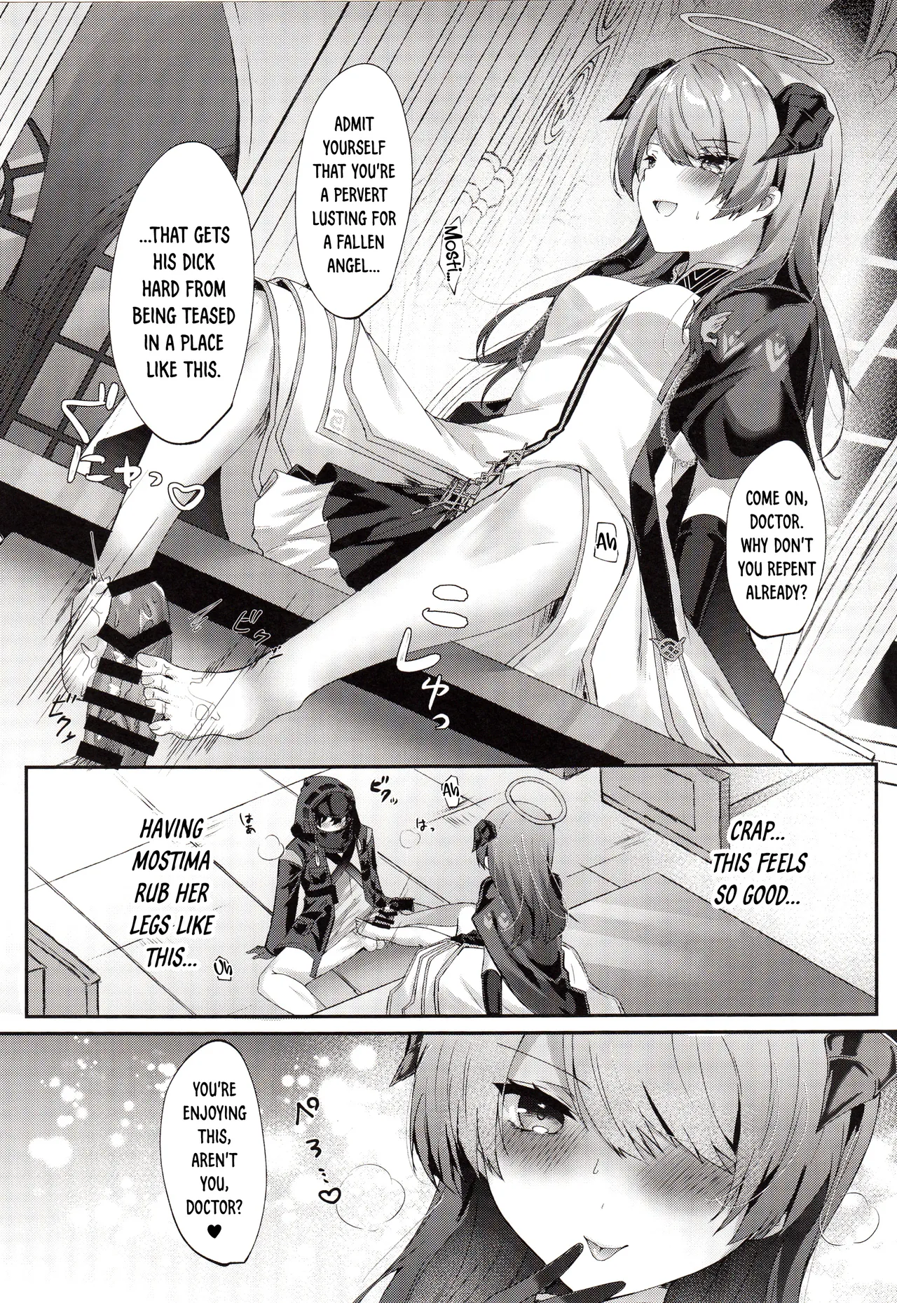 (C103) [Hibiscus (Amesaki Vanilla, Inazawa Mint)]Angel Maiden(Arknights) [English] [DKKMD Translations] Page 9