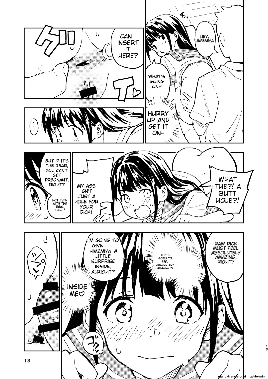 [Mirakoku (Yasumi Mirakichi)]1-kagetsu Ninshin Shinakereba Otoko ni Modoreru Hanashi 2[English] [EditedMTL] [Digital] Page 14
