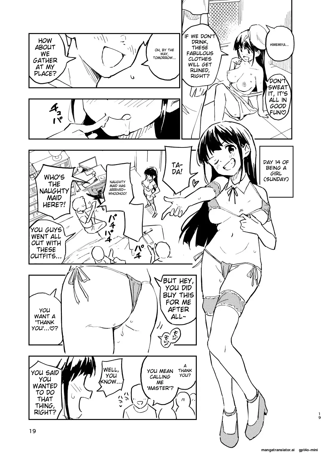 [Mirakoku (Yasumi Mirakichi)]1-kagetsu Ninshin Shinakereba Otoko ni Modoreru Hanashi 2[English] [EditedMTL] [Digital] Page 20