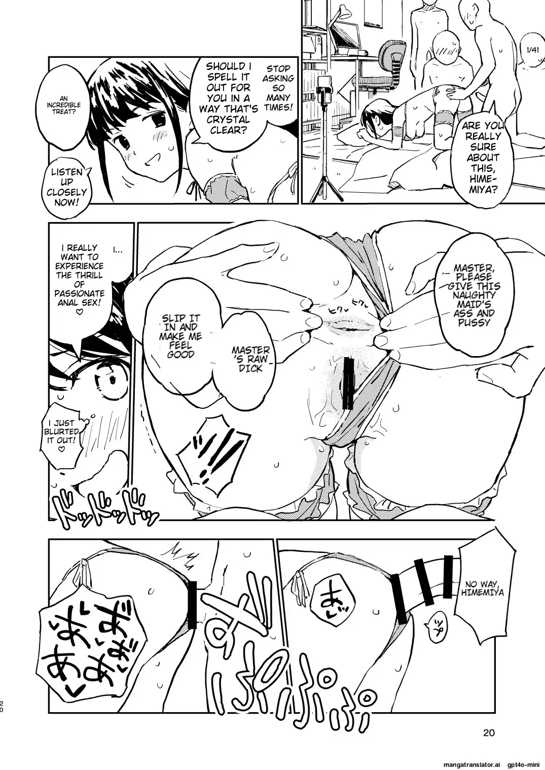 [Mirakoku (Yasumi Mirakichi)]1-kagetsu Ninshin Shinakereba Otoko ni Modoreru Hanashi 2[English] [EditedMTL] [Digital] Page 21