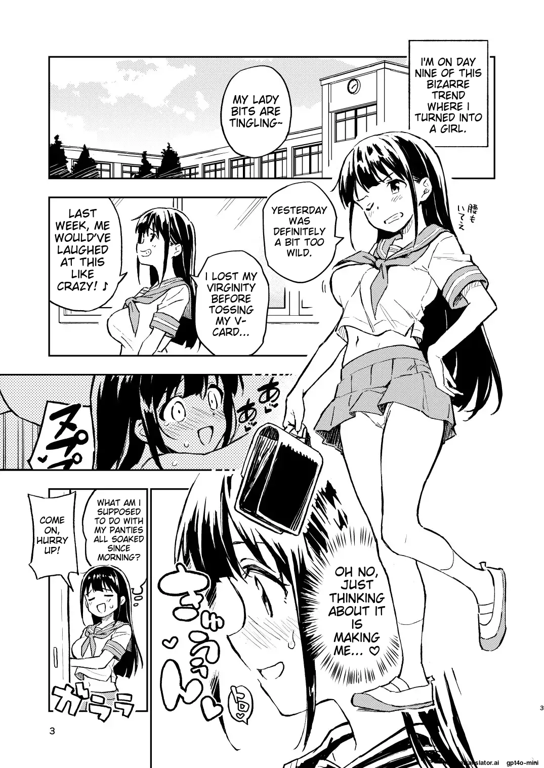 [Mirakoku (Yasumi Mirakichi)]1-kagetsu Ninshin Shinakereba Otoko ni Modoreru Hanashi 2[English] [EditedMTL] [Digital] Page 4