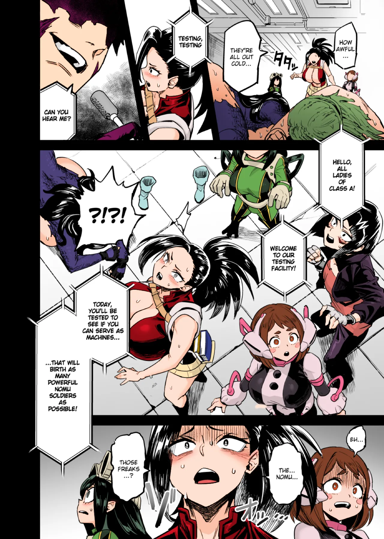 [OVing (Obui)]Watashi wa Villain Creati | I'm Villain Creati(Boku no Hero Academia) [English] [Colorized] Page 8