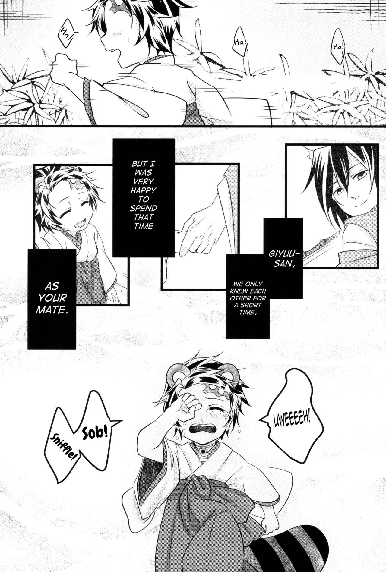 [Toilet kara Konnichiwa (Yomoyama)]Kitsune Giyuu-san to Tanuki Tanjirou-kun no Hanashi(Demon Slayer) [English] [mysterymeat3] Page 31