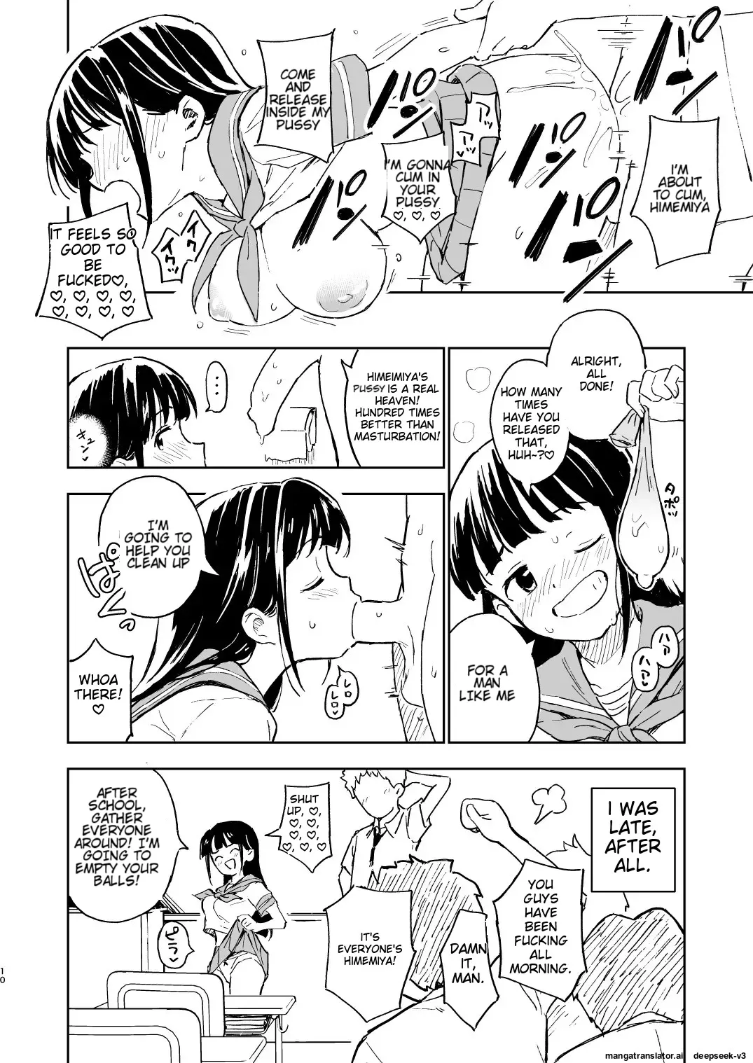 [Mirakoku (Yasumi Mirakichi)]1-kagetsu Ninshin Shinakereba Otoko ni Modoreru Hanashi 3[English] [EditedMTL] [Digital] Page 10