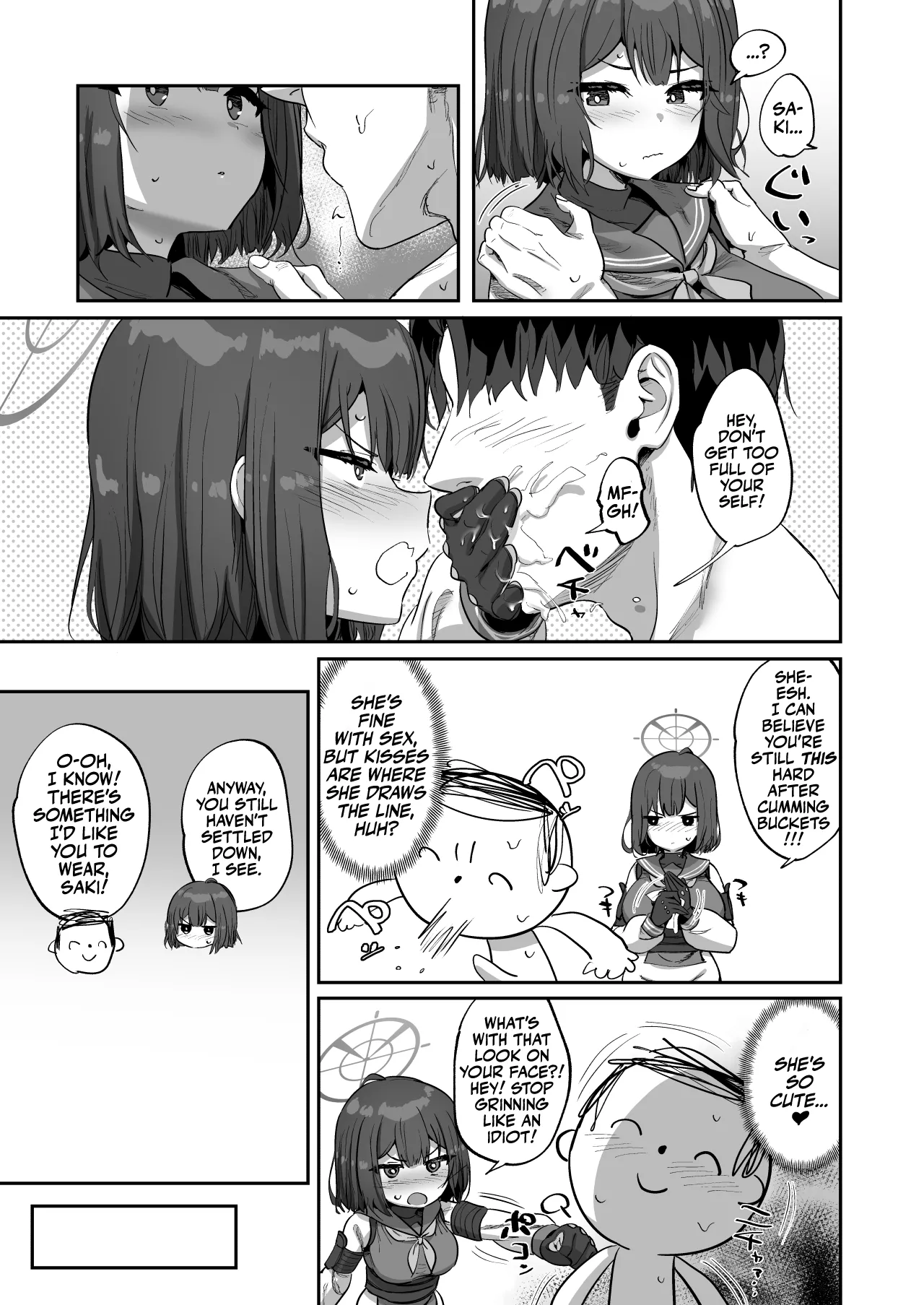 [Hikagemon (Tenpiboshi)]Saki to Iikoto | Sex with Saki(Blue Archive) [English] [Team Rabu2] [Digital] Page 14