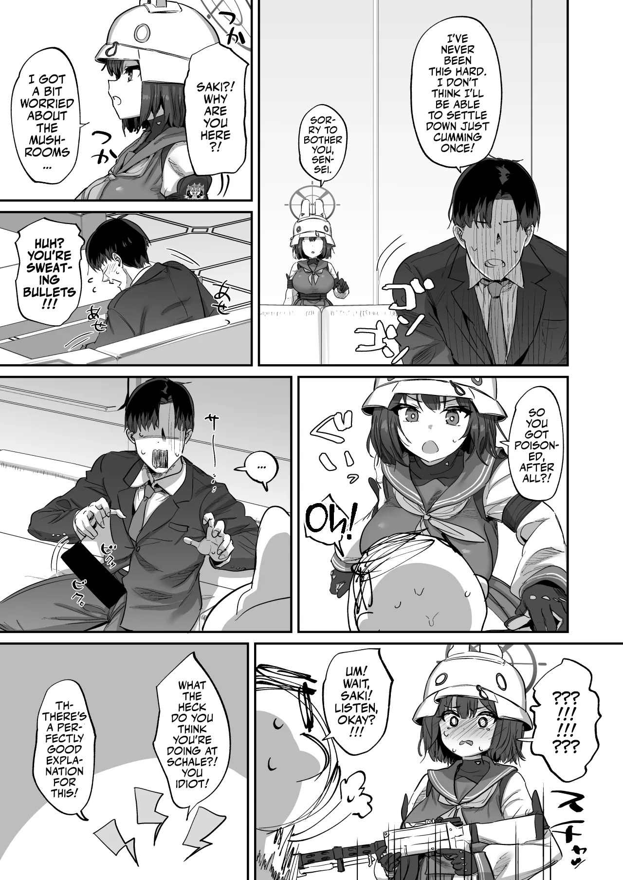 [Hikagemon (Tenpiboshi)]Saki to Iikoto | Sex with Saki(Blue Archive) [English] [Team Rabu2] [Digital] Page 4