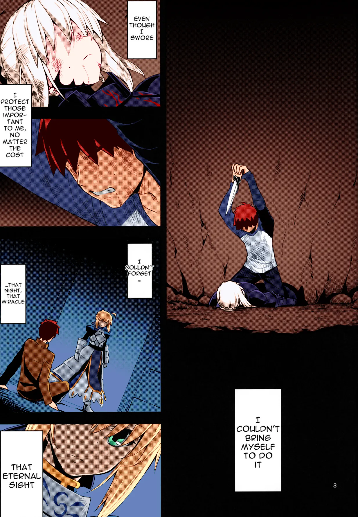 [RUBBISH Selecting Squad (Namonashi)]RE30(Fate/stay night) [English] [Colorized] Page 2