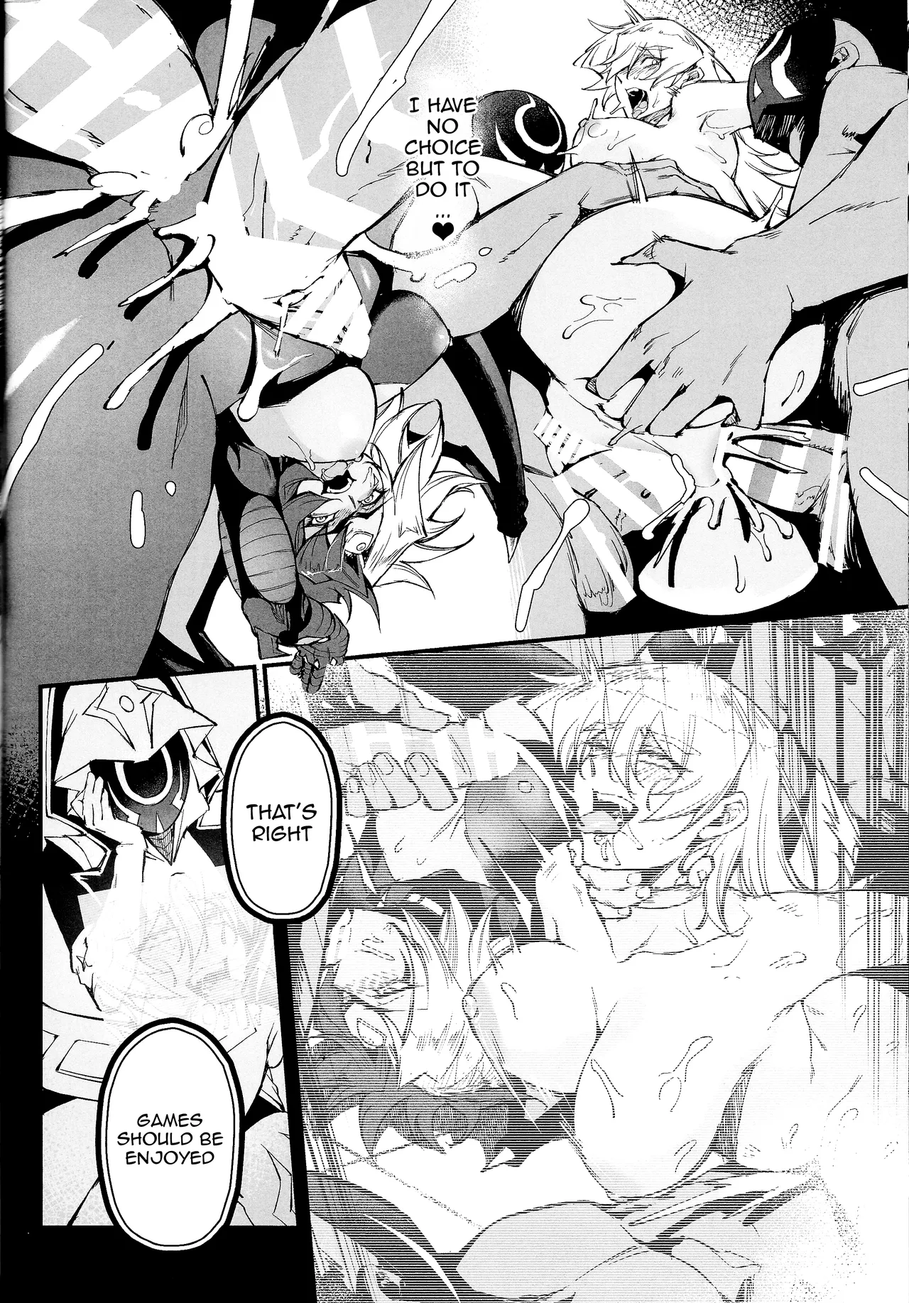 (C104) [Miburi (MIBRY)]PLAYTIME IS OVER GX(Yu-Gi-Oh! GX) [English] {Doujins.com} Page 33
