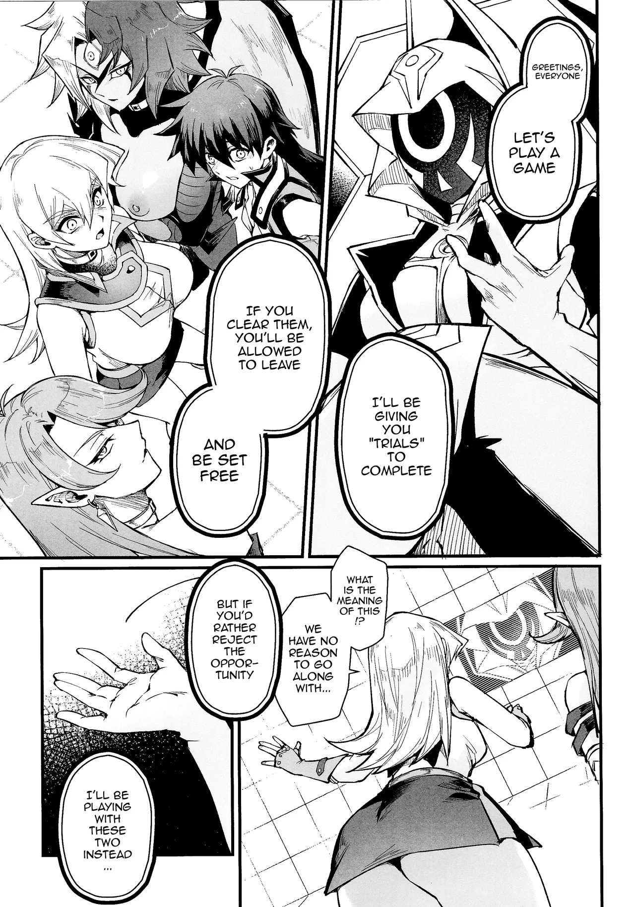 (C104) [Miburi (MIBRY)]PLAYTIME IS OVER GX(Yu-Gi-Oh! GX) [English] {Doujins.com} Page 4