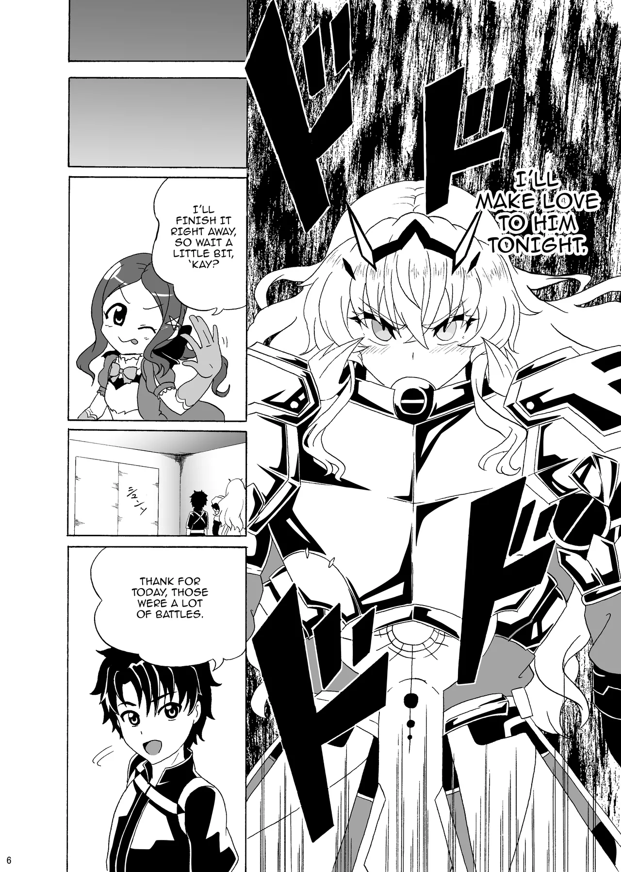 [9-mm Paraphilia Dan (Kajiyashiki Runse)]Mou Dounimo Tomaranai | I Can't Stop It Anymore(Fate/Grand Order) [English] {Doujins.com} [Digital] Page 5
