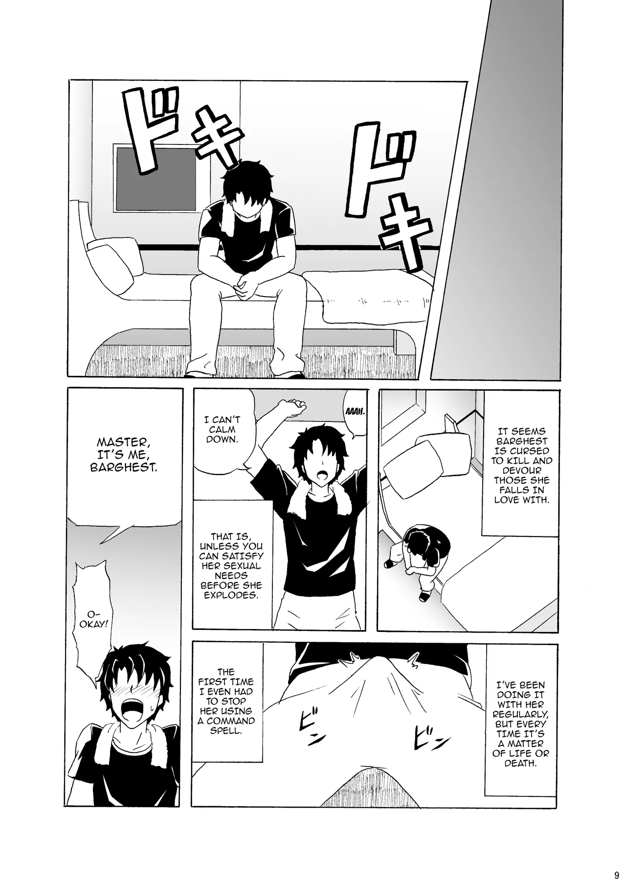 [9-mm Paraphilia Dan (Kajiyashiki Runse)]Mou Dounimo Tomaranai | I Can't Stop It Anymore(Fate/Grand Order) [English] {Doujins.com} [Digital] Page 8